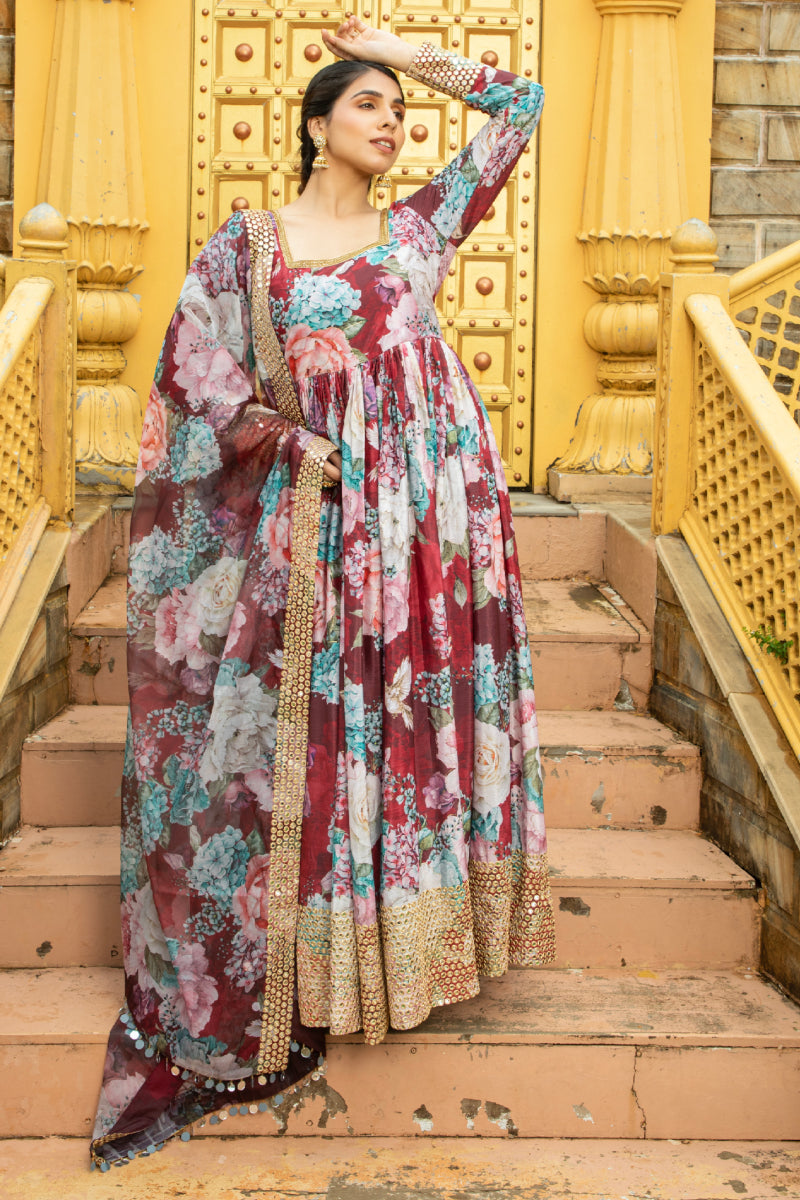 Amber - Anarkali Set
