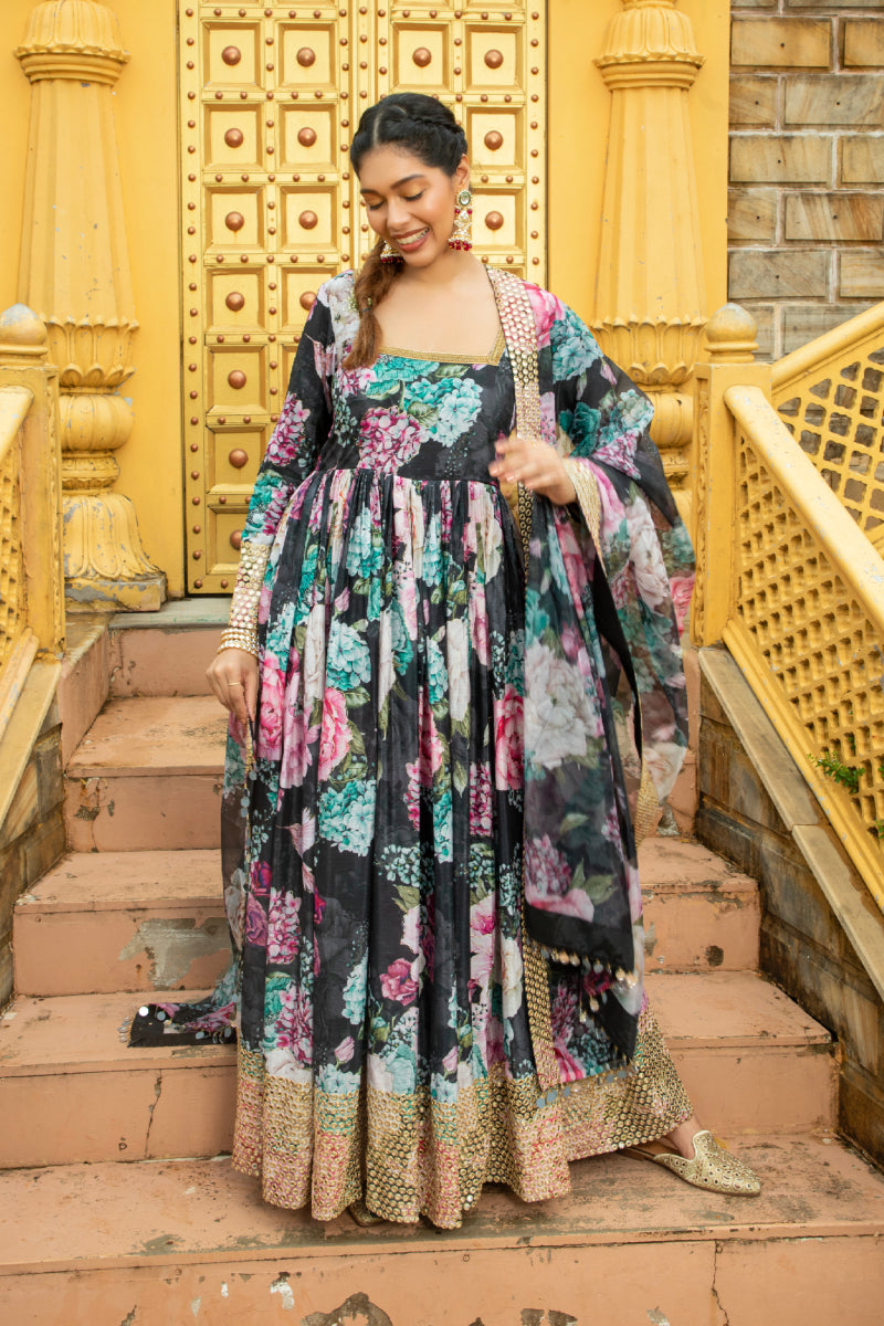 Amber - Anarkali Set