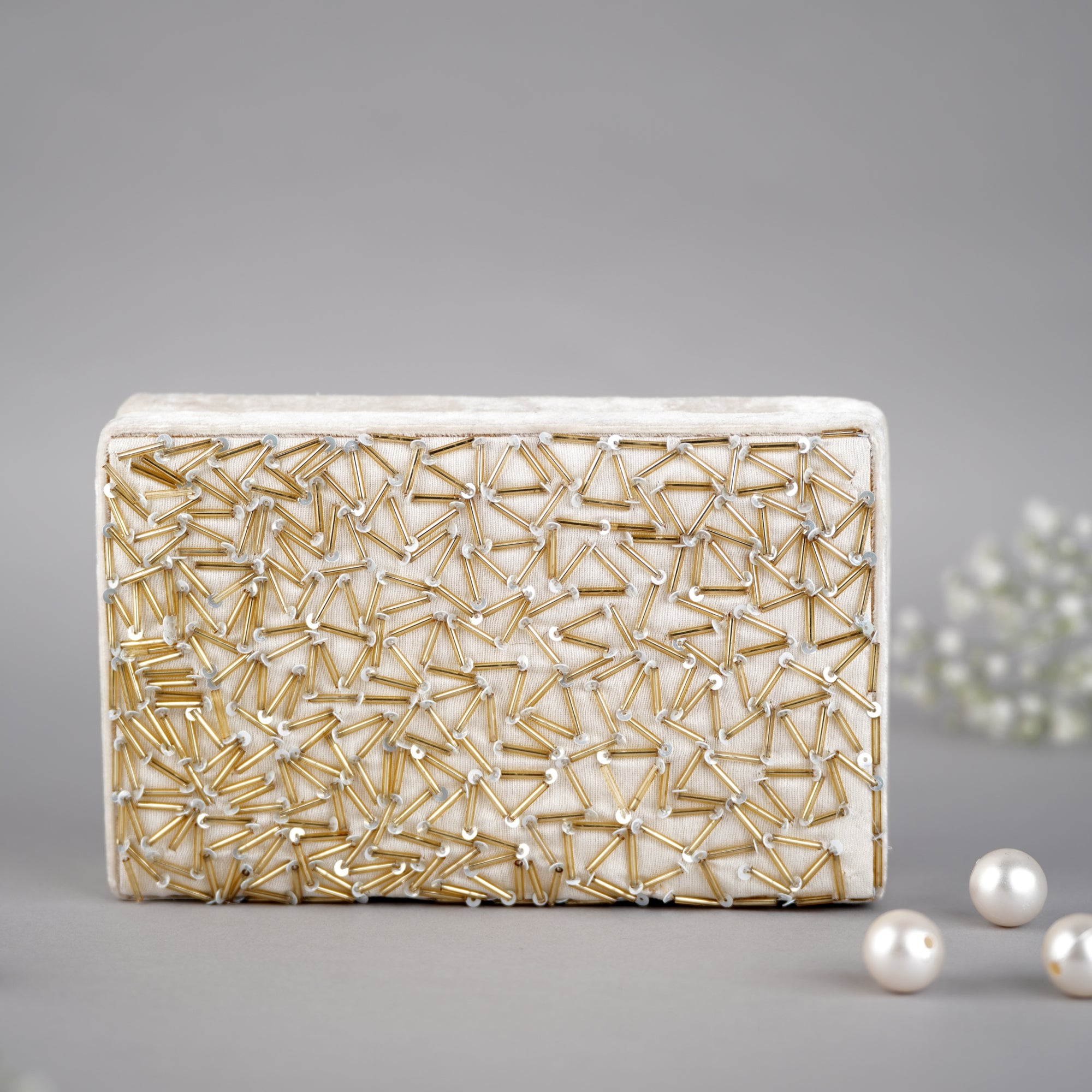Meta Elegance Clutch Bag