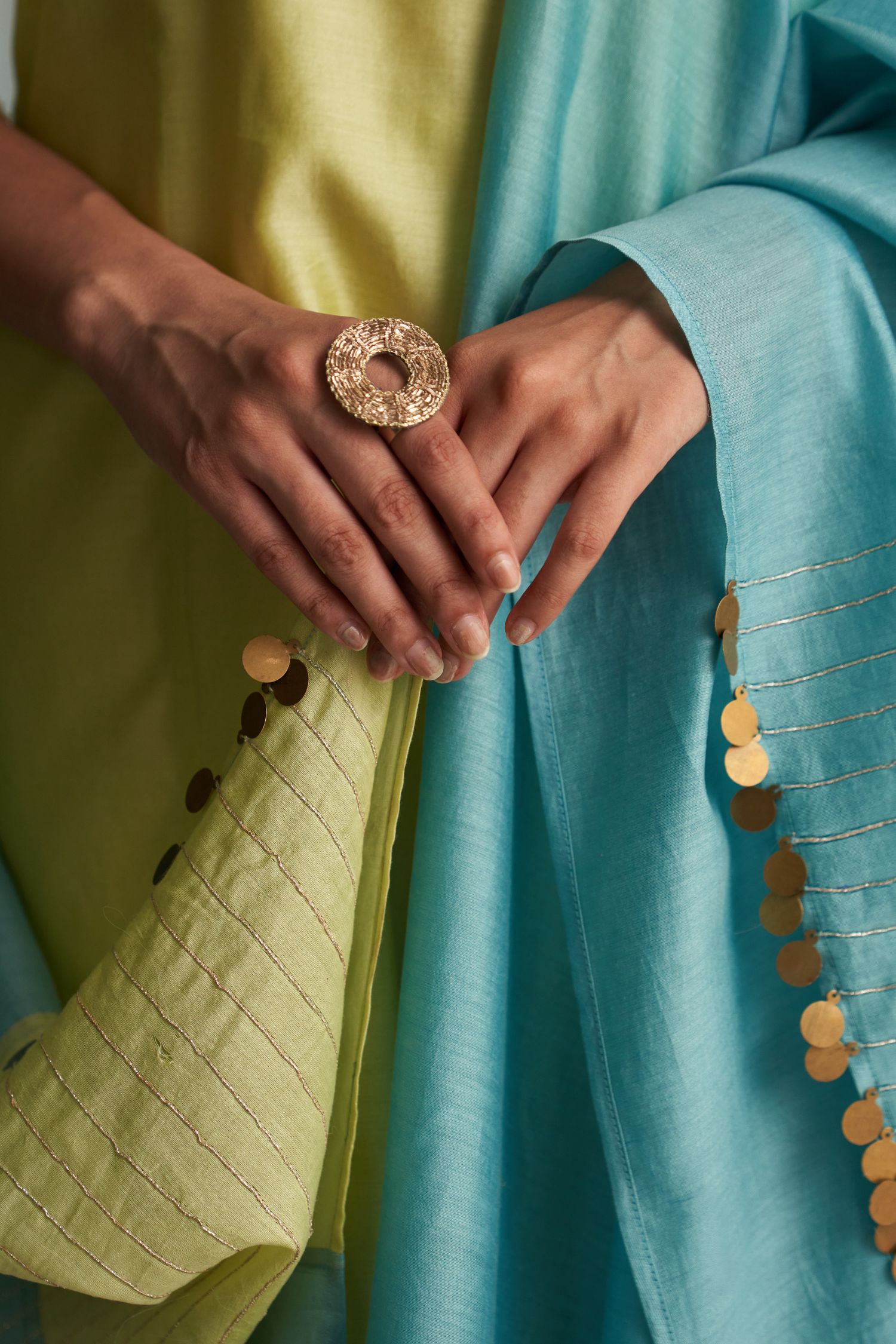 Mis'R Embroidered Straight Kurta Set