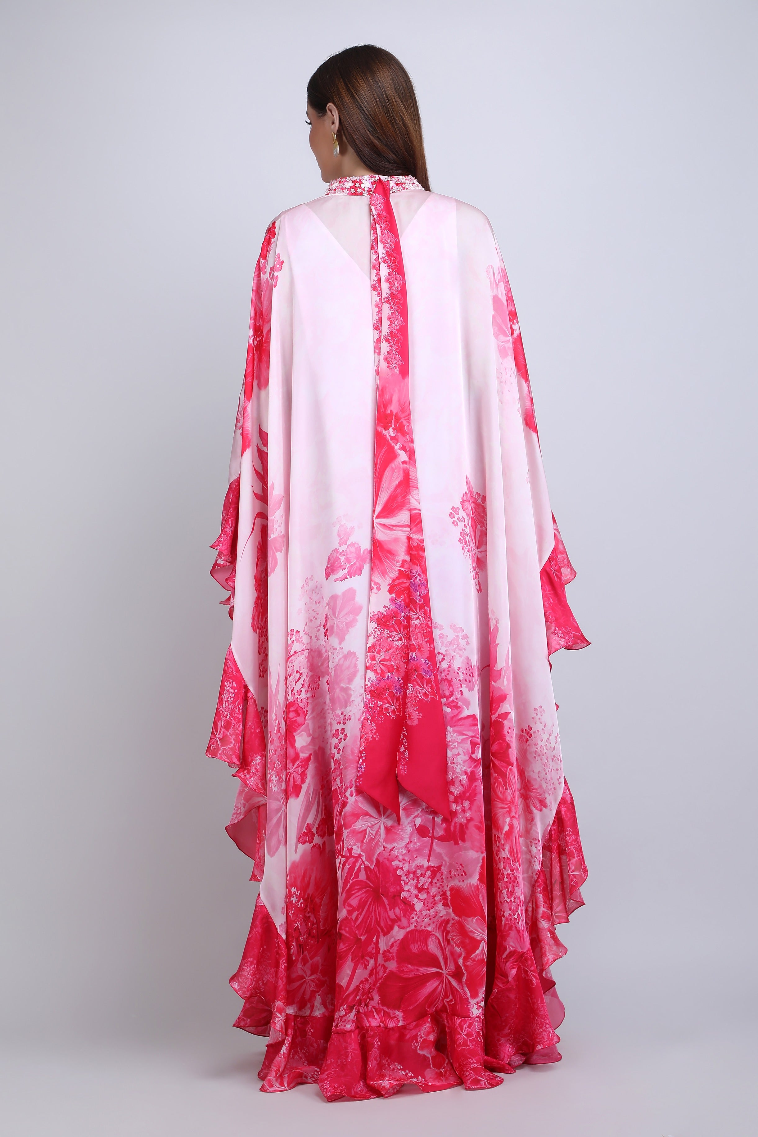 Blush Pink placement Kaftan