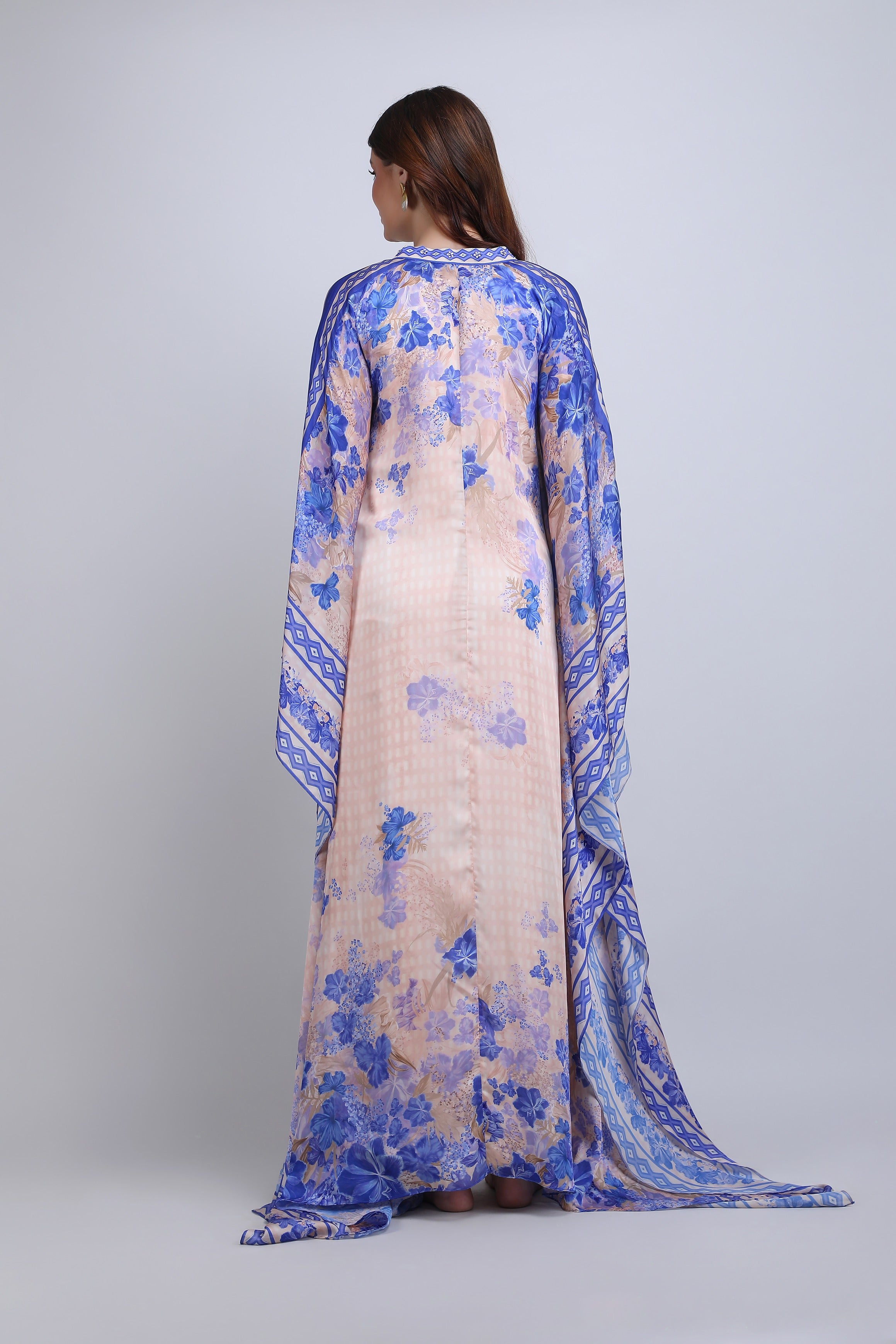 Denser Duo Floral Classisc Kaftan
