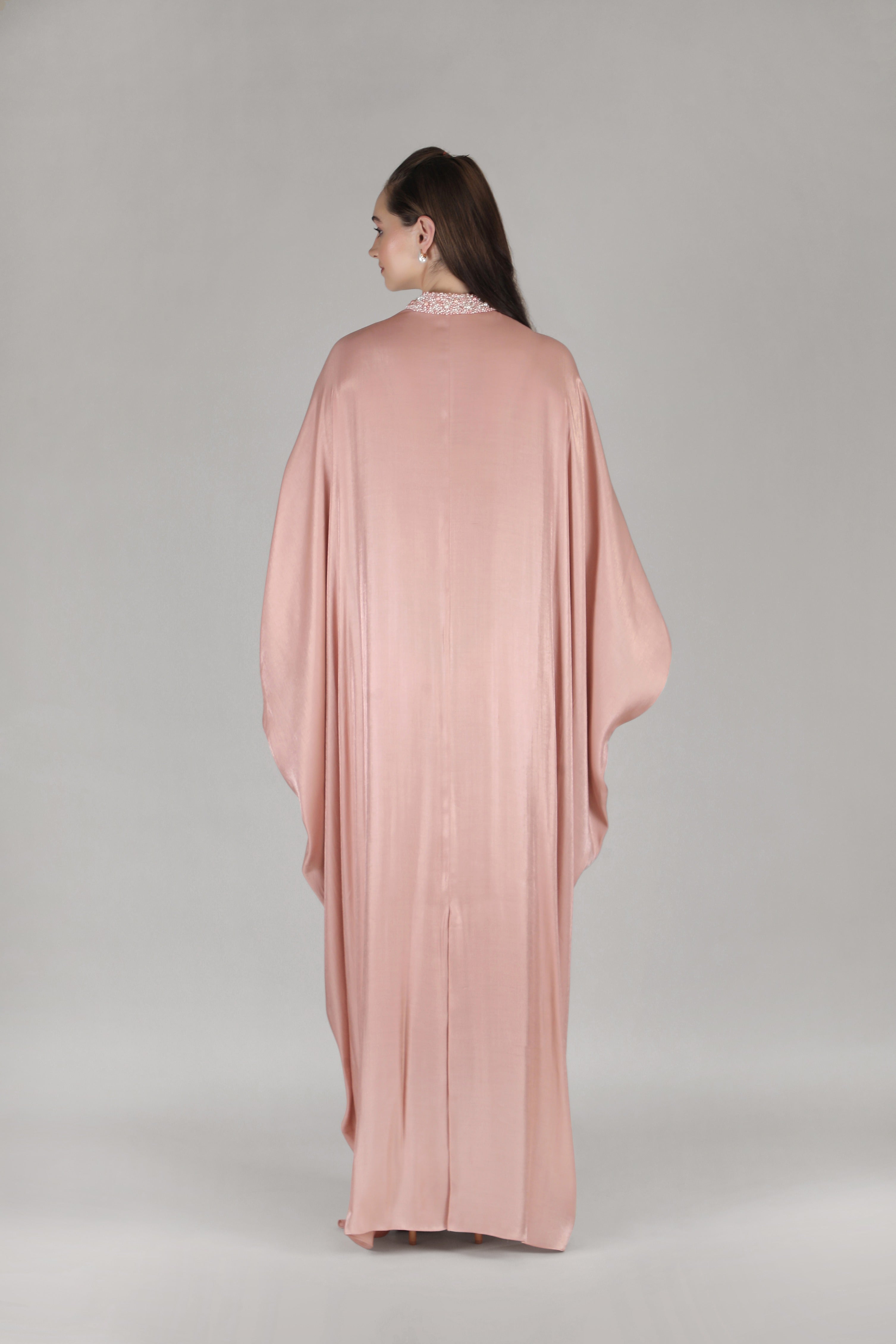 Rose Minimal Kaftan Dress