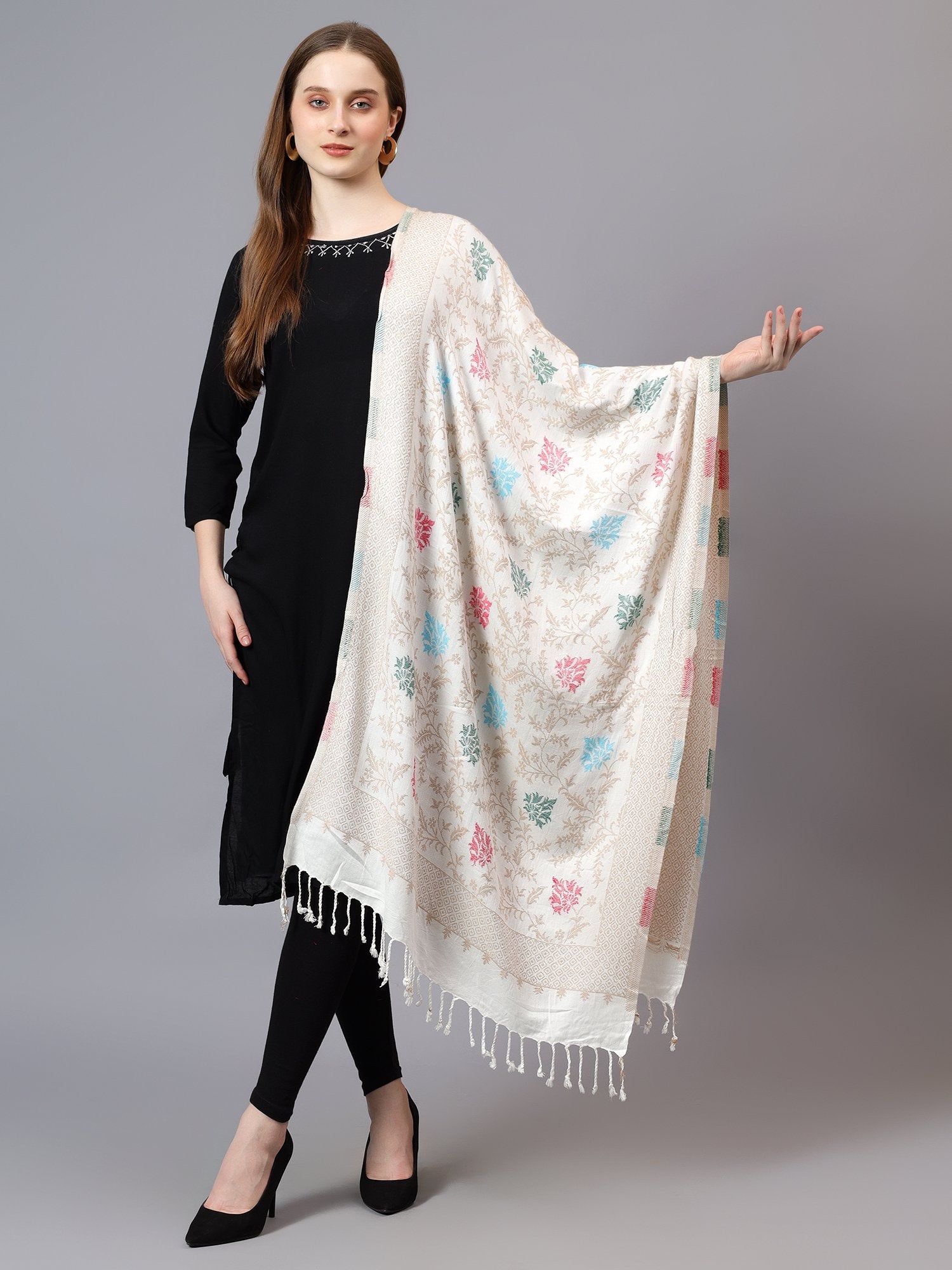 Women Fine Wool Stole