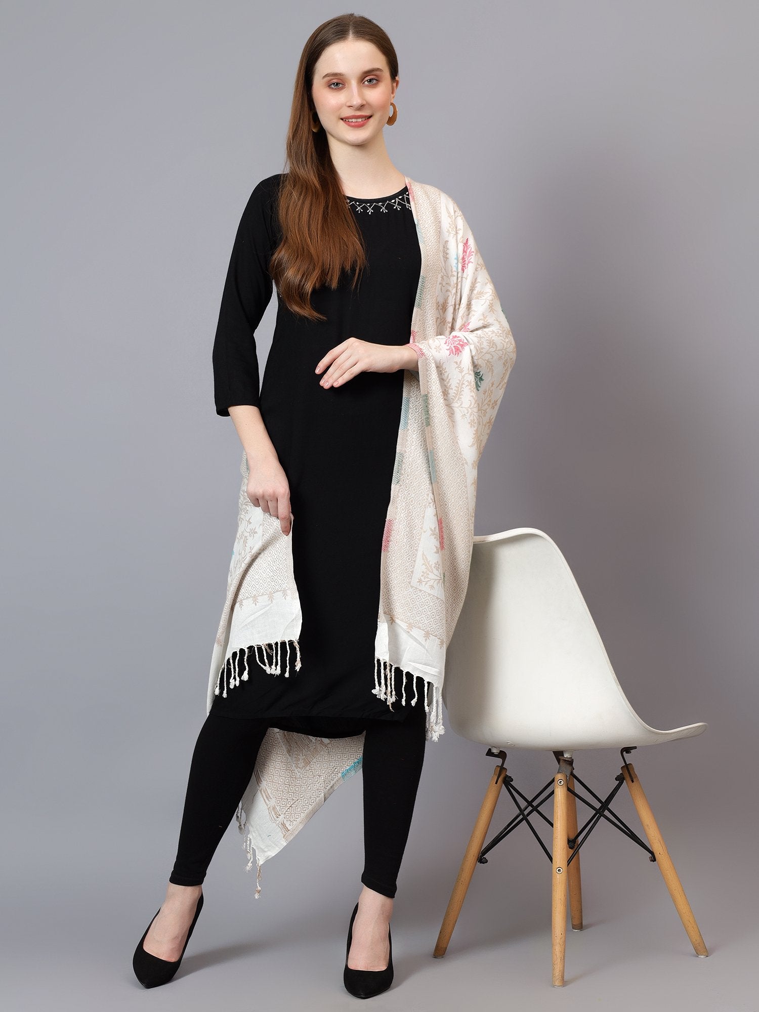 Women Fine Wool Stole
