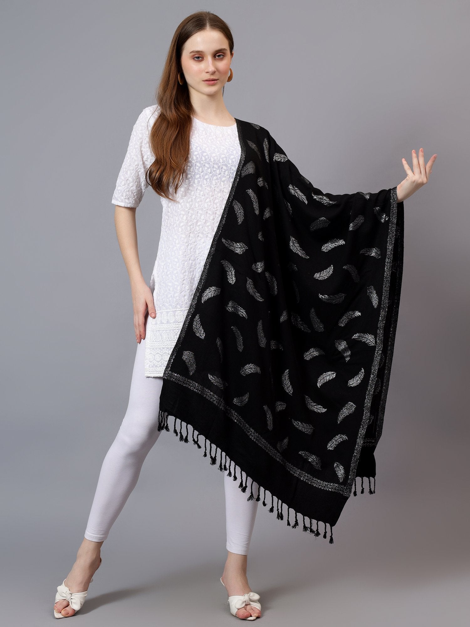 Women Fine Wool Stole