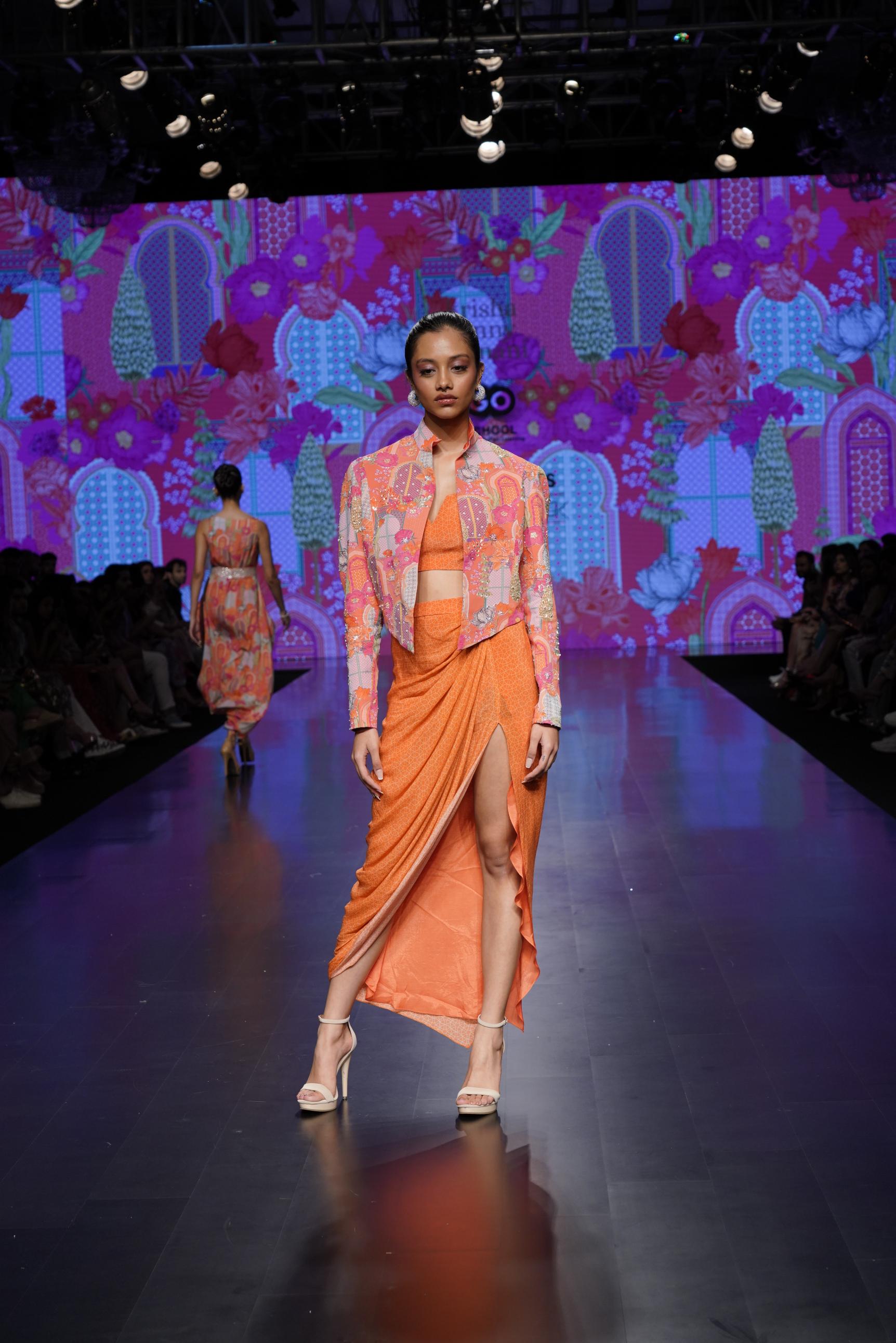 Orange Jumpsuit Set