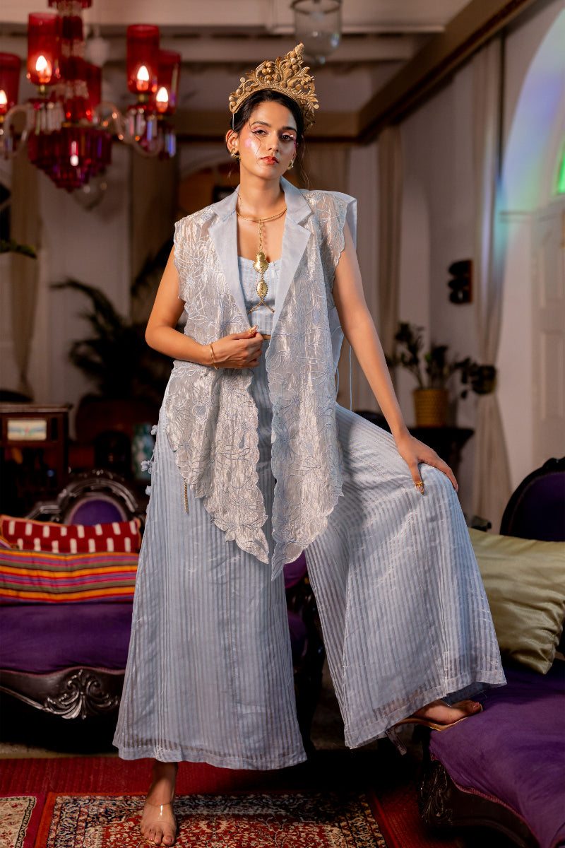 Marlin - Overlay, bustier & pants set