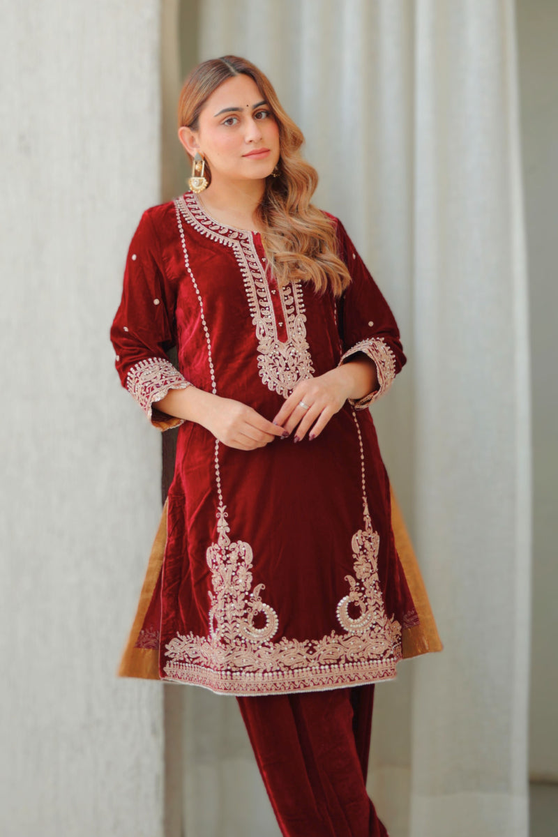 Ayat - Short Kurta with Salwar