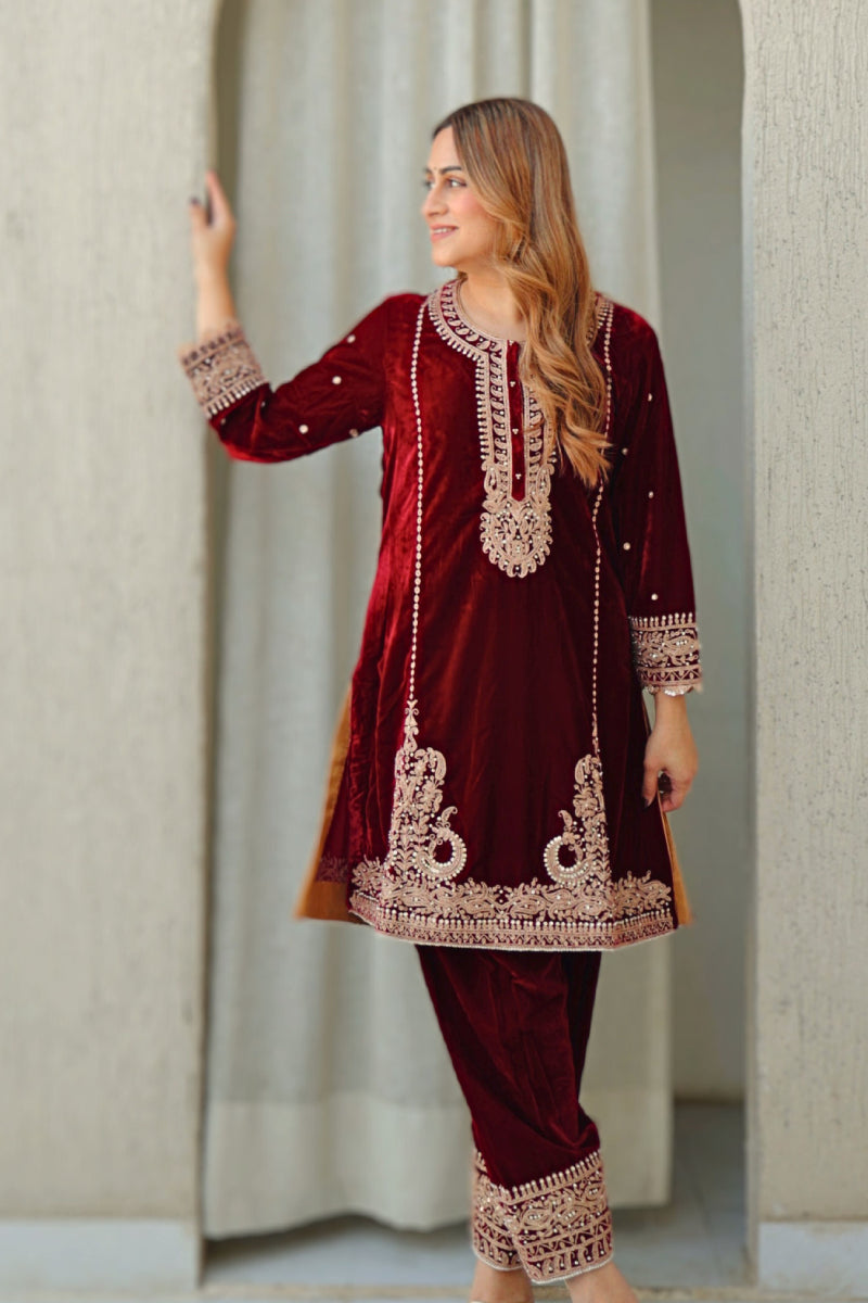 Ayat - Short Kurta with Salwar