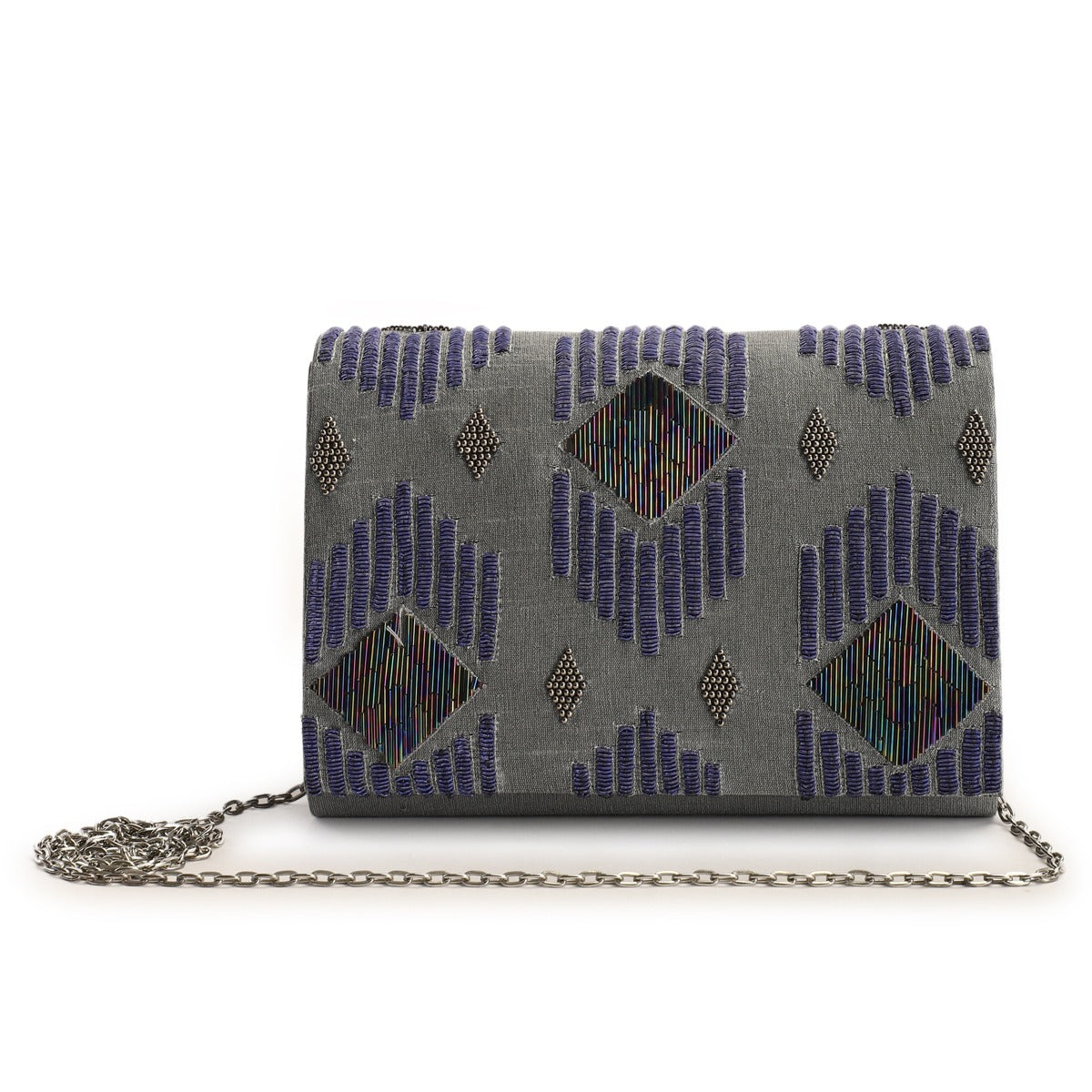 Midnight Maze Clutch