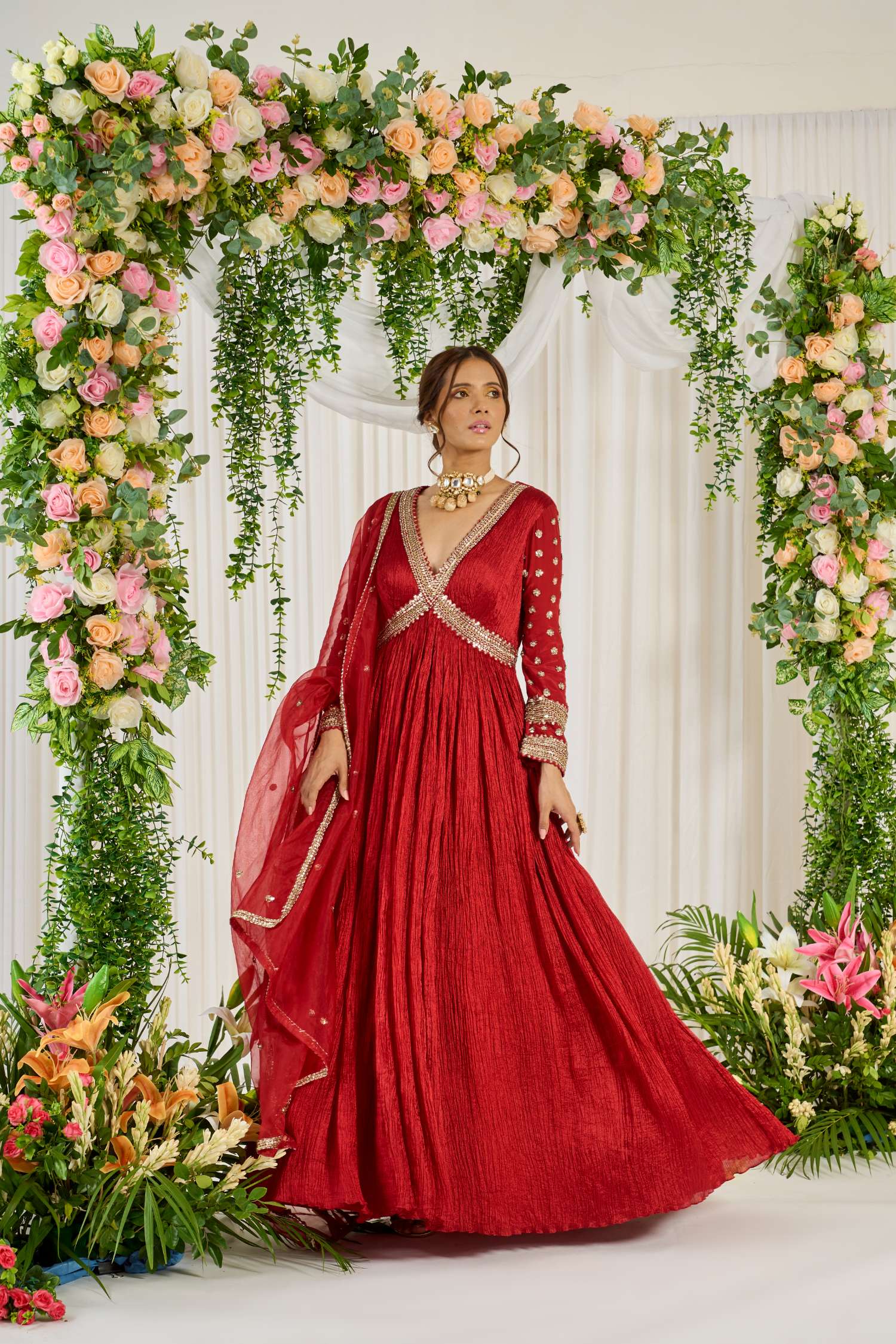 Laal Karwa Anarkali