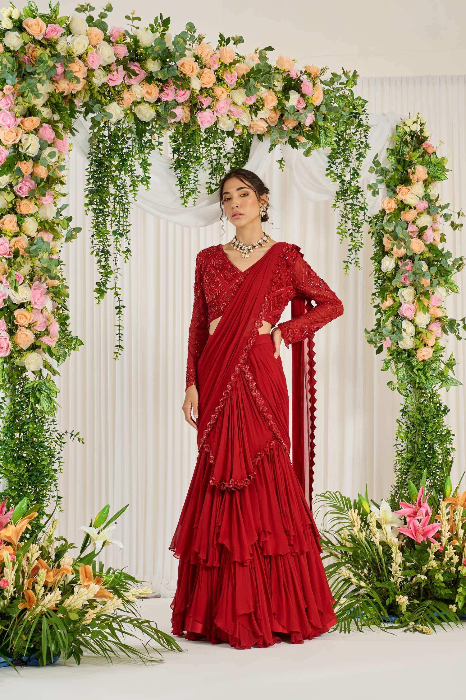 Subh Shree Lal Saree