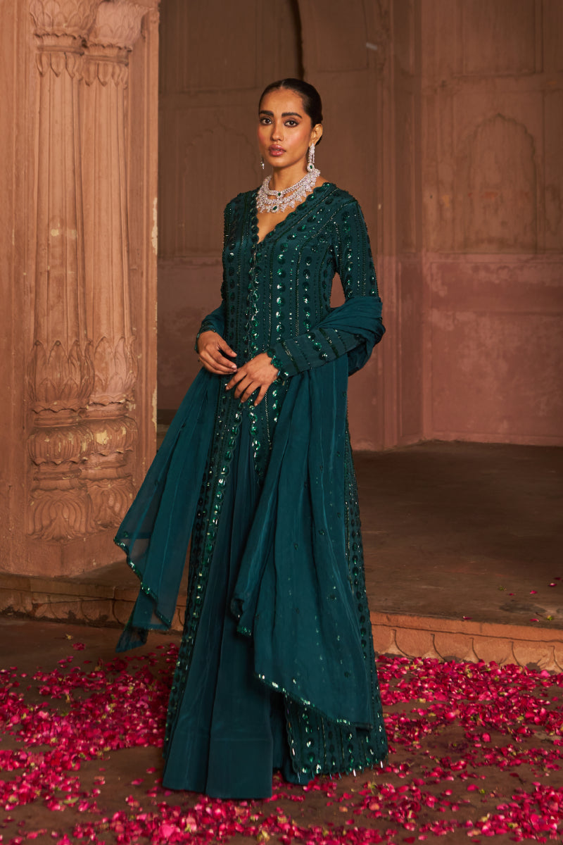 Jashaa-E-Bahaar Kurta Lehenga Set