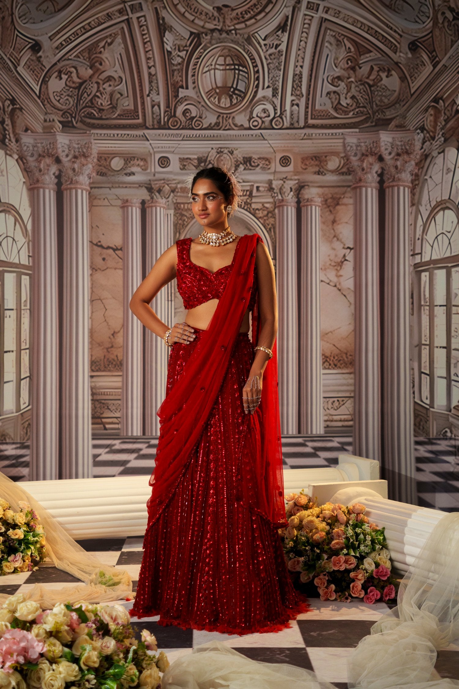 Goddess Lehenga Set