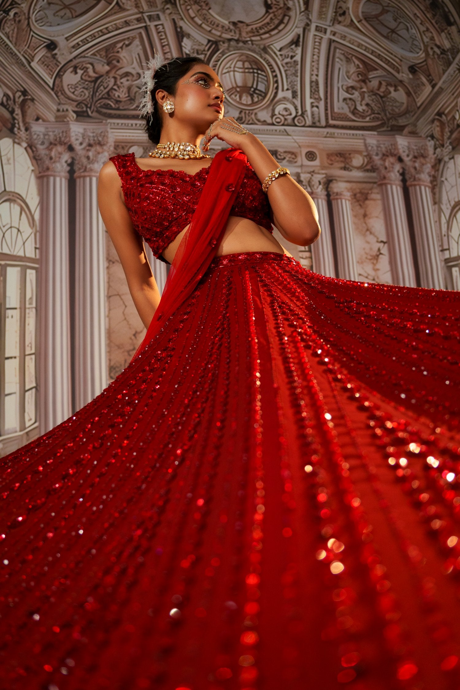 Goddess Lehenga Set