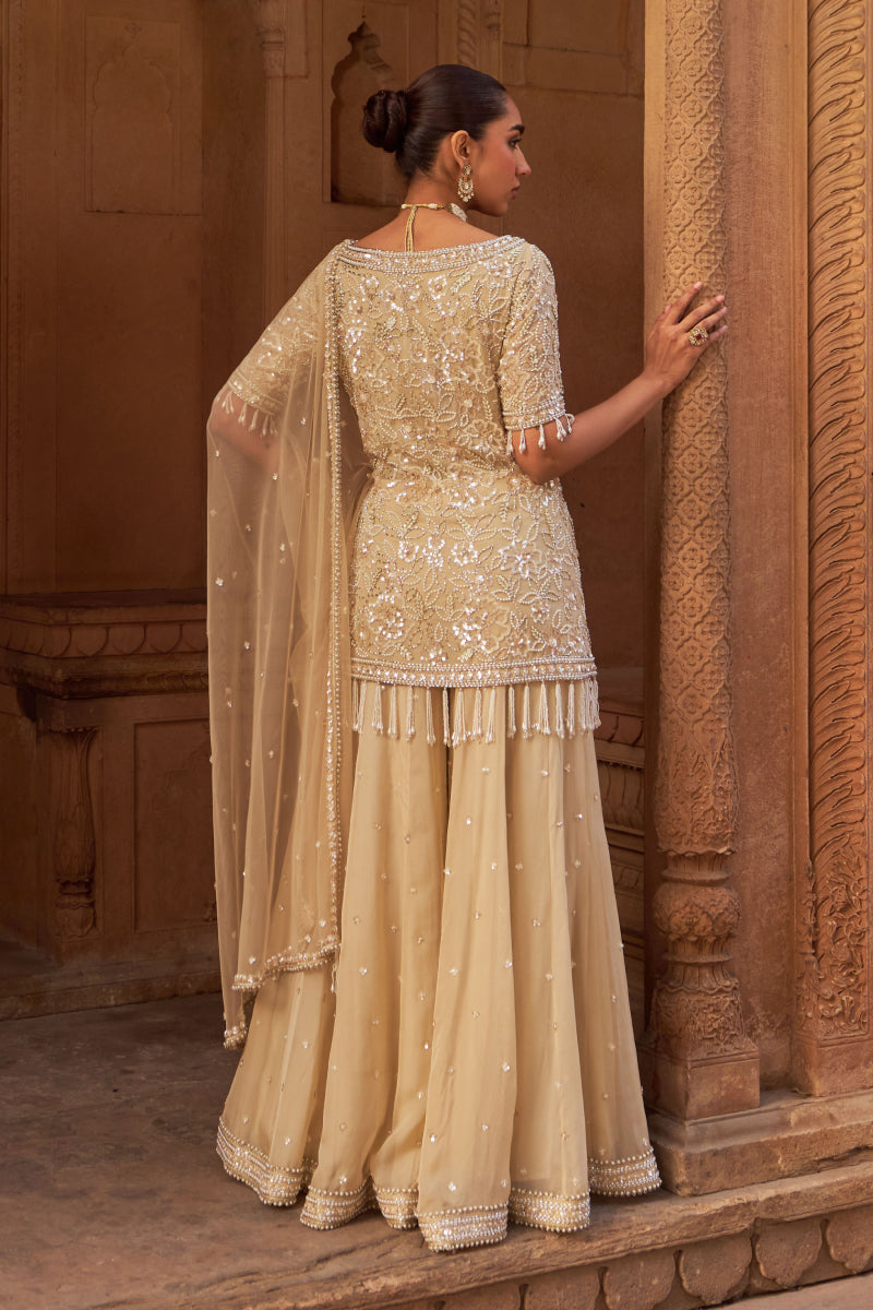 Jashnaa-E-Sunheri Sharara Set