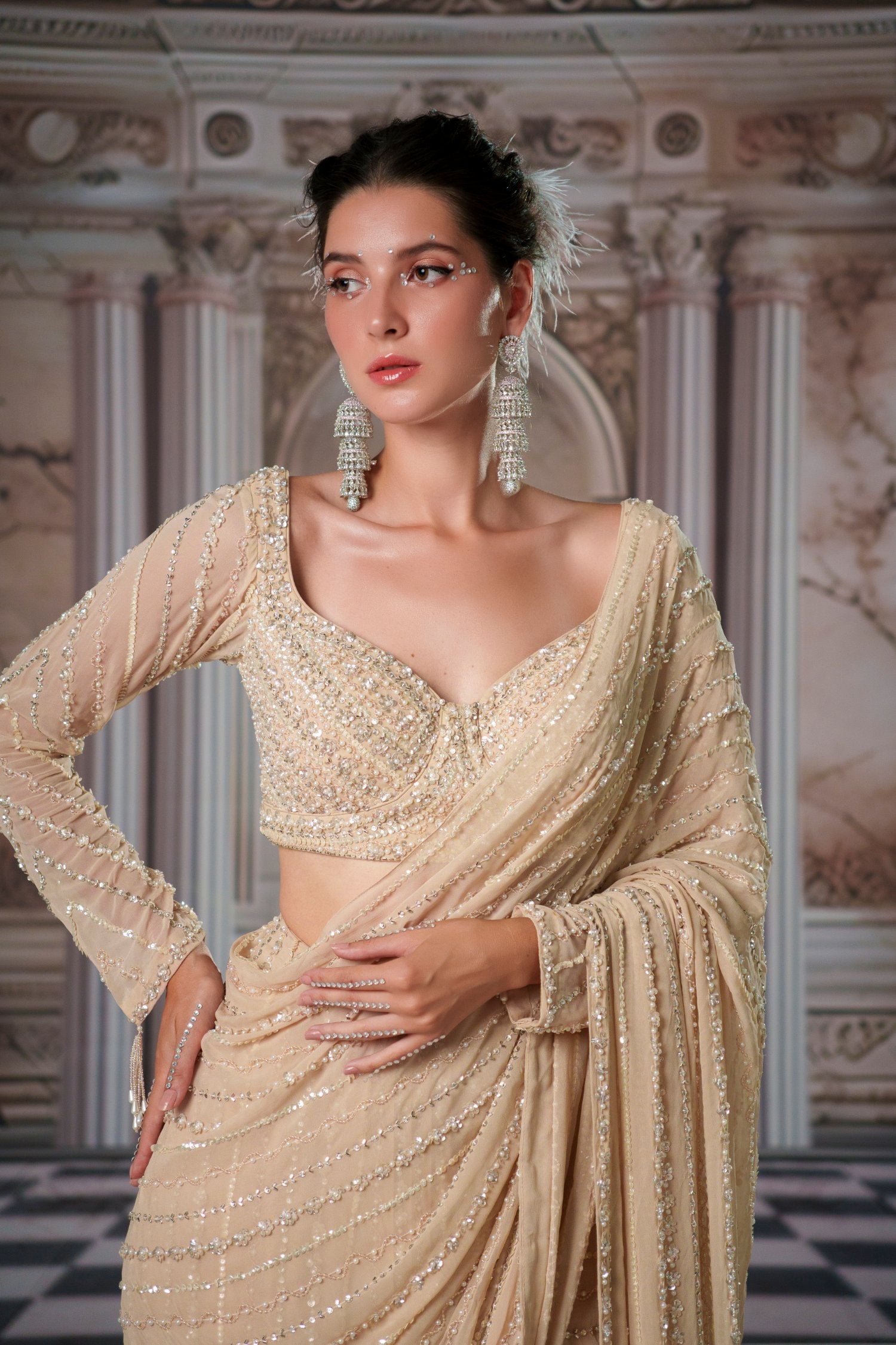 Celestial Saree Set