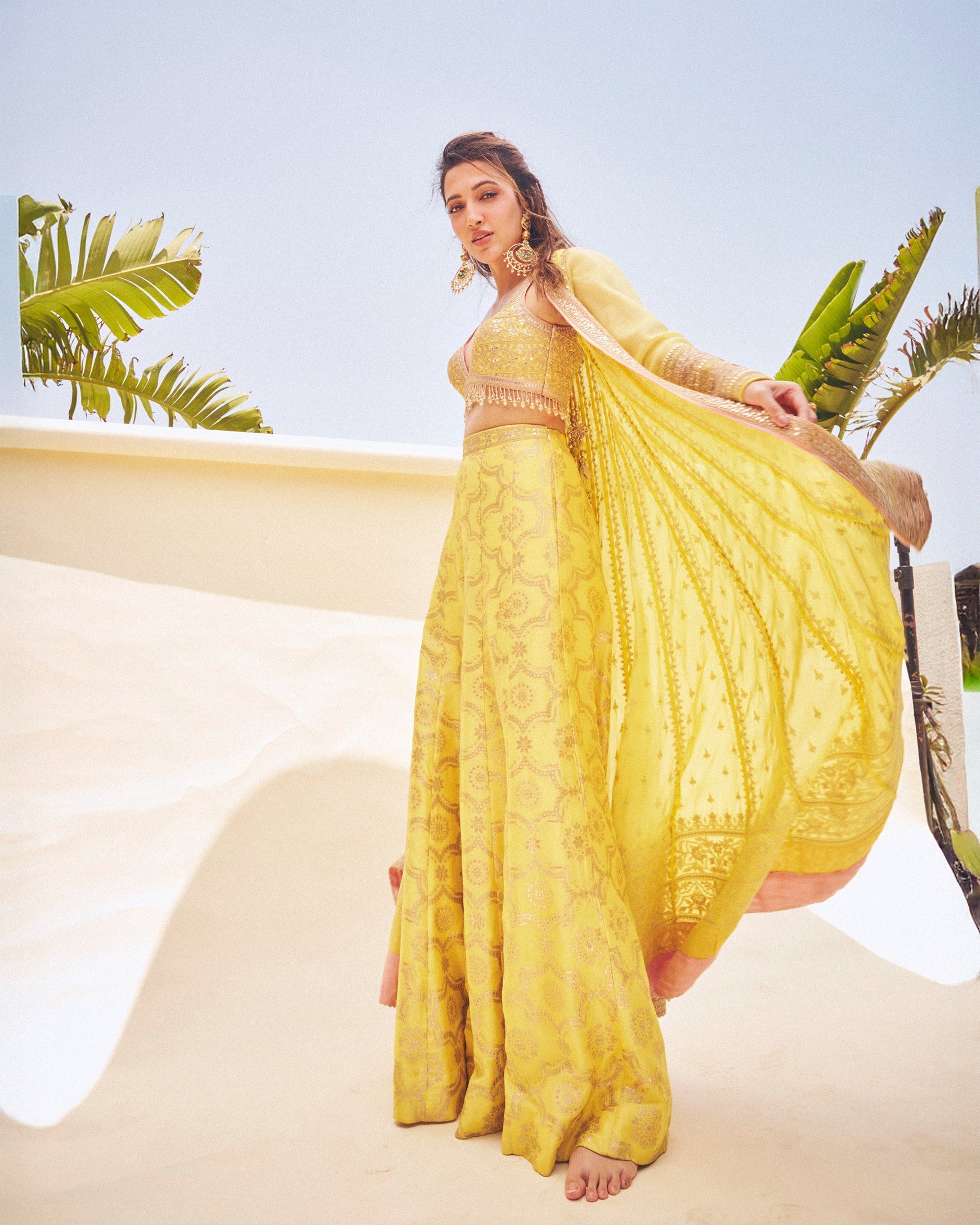 Neha Shetty In Myraaz Anarkali Pant Set