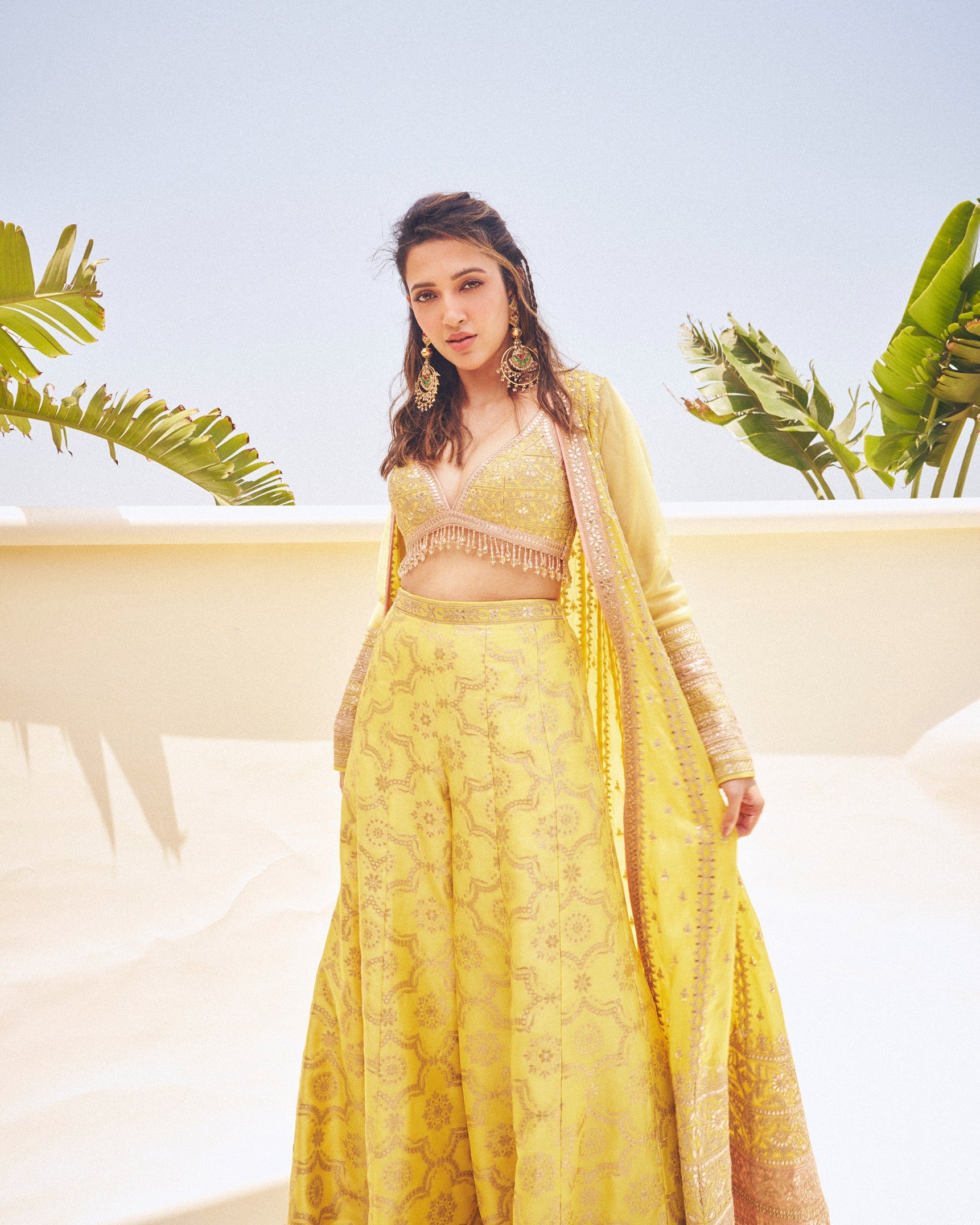 Neha Shetty In Myraaz Anarkali Pant Set