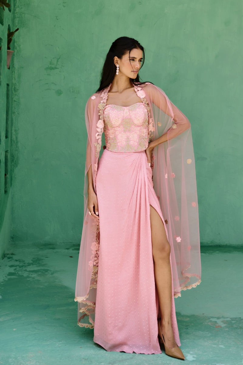 ESITA CAPE SKIRT