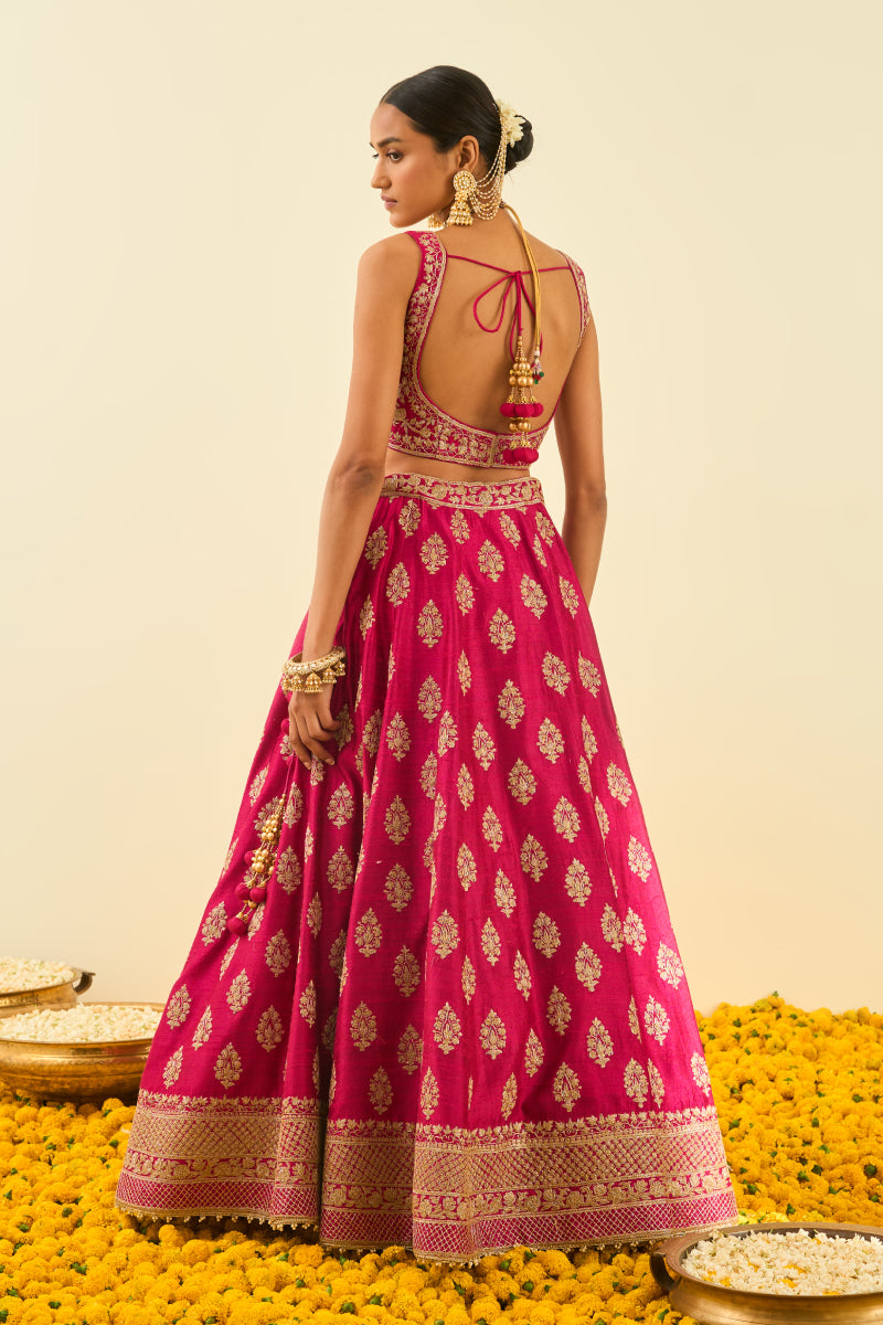 Masiah- Lehenga with blouse and dupatta