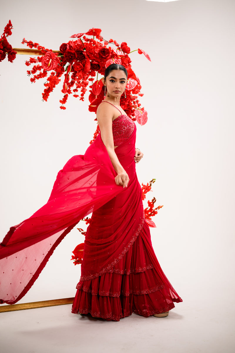 Ruhani Raat Saree