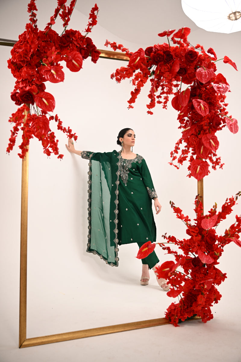 Emerald Meher Set