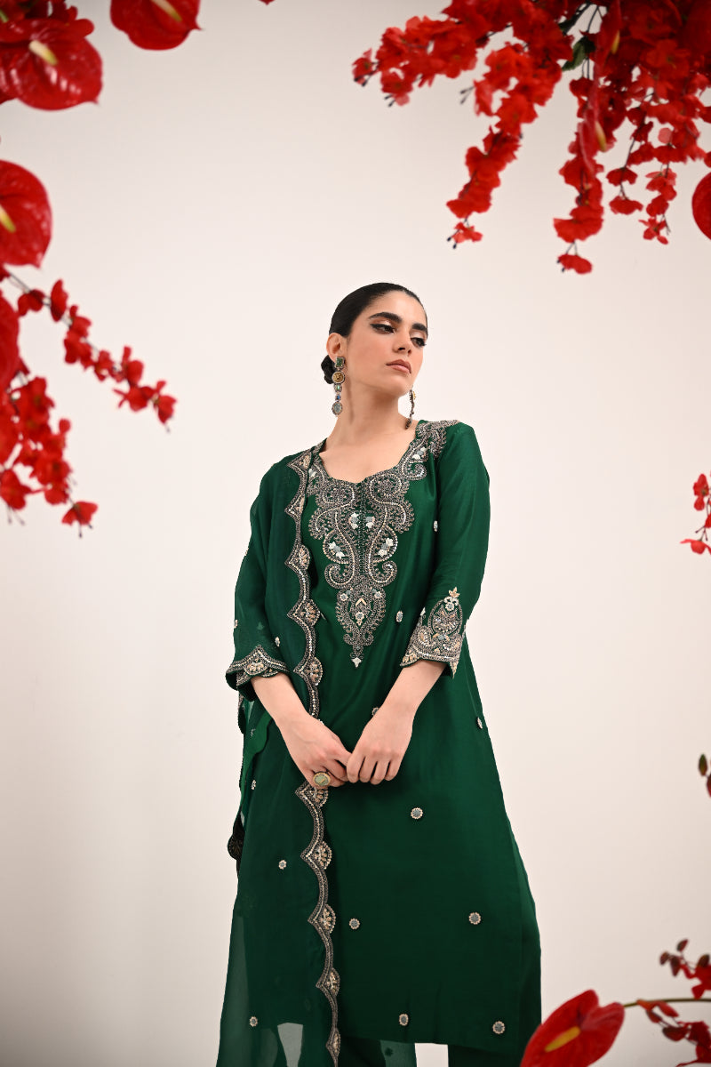 Emerald Meher Set