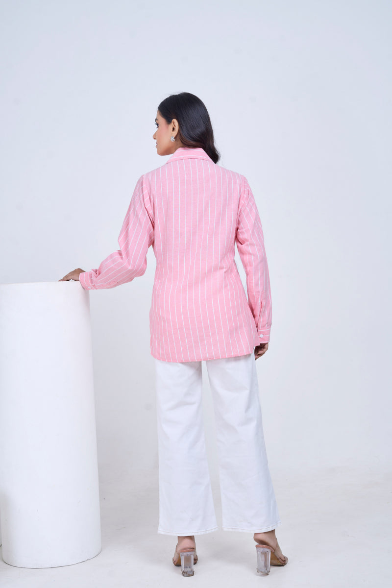 Rosè Wrap Shirt