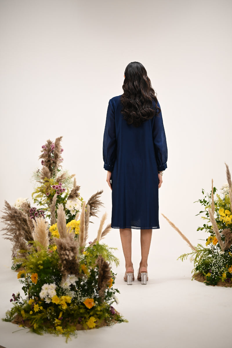 Navy Monochrome Muse dress