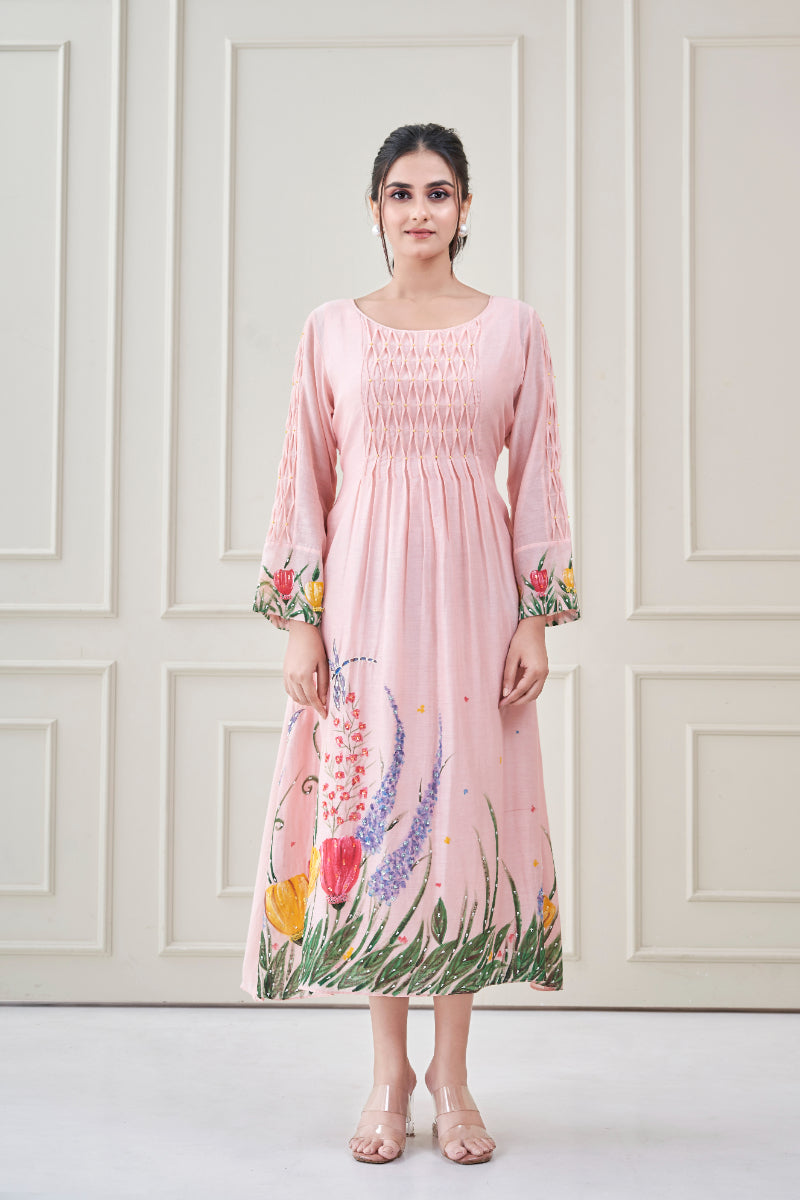 Pink Meadow Dress