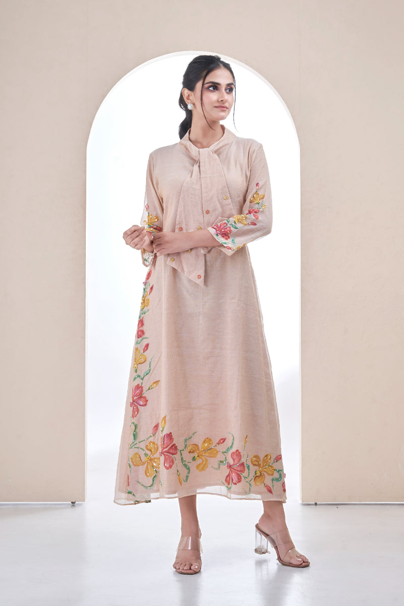 Ivory Canvas Dress