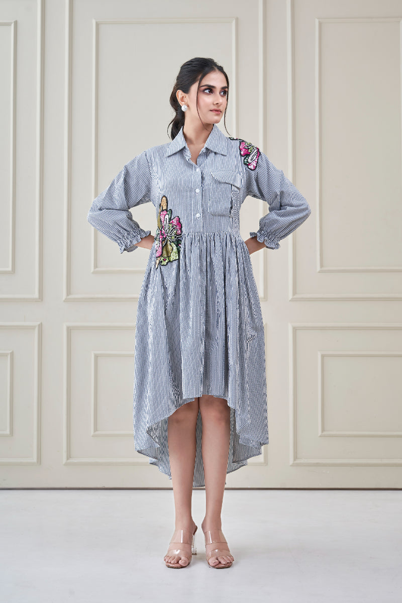 Petal Swing Dress