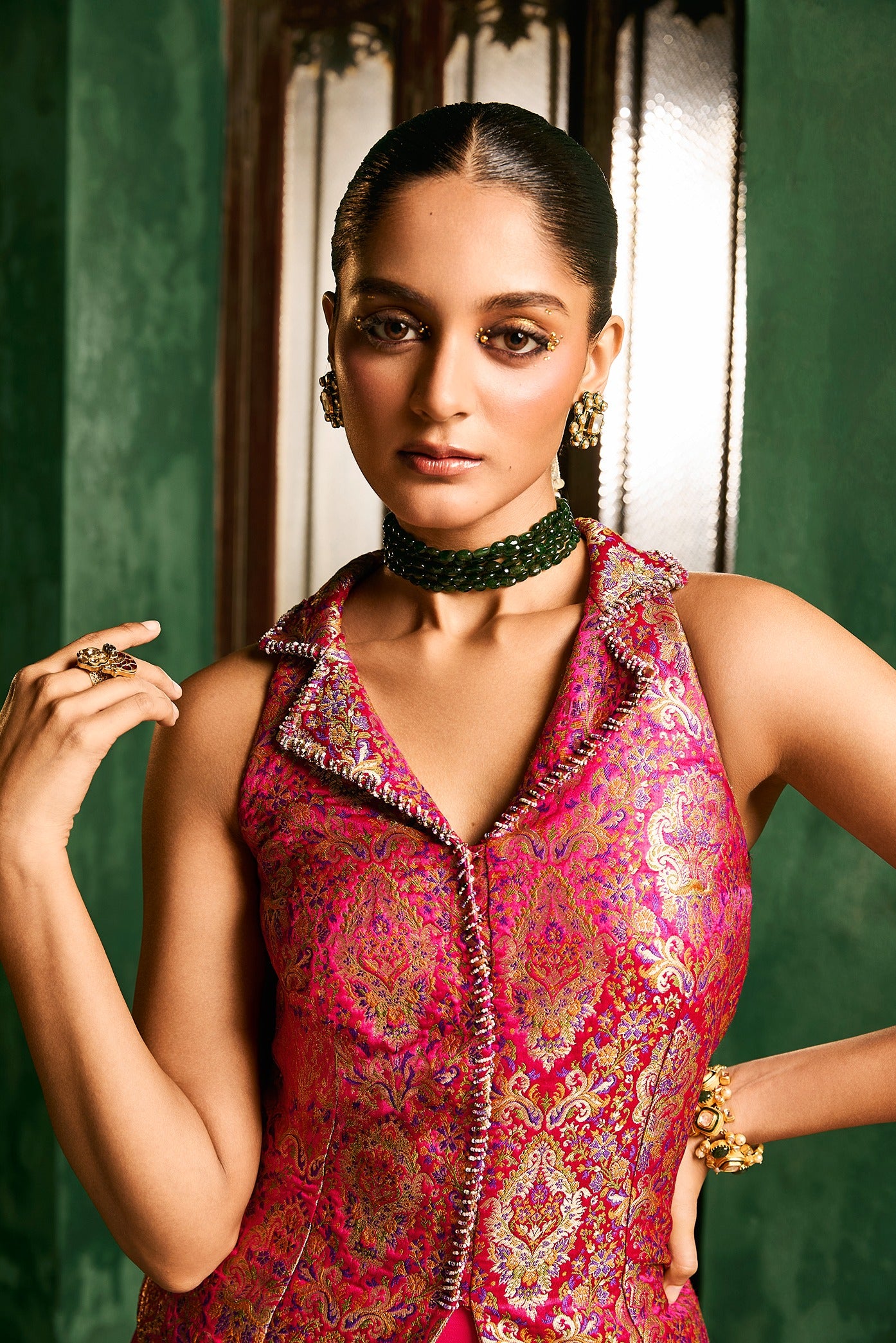 Rangrez Brocade Lehenga Set