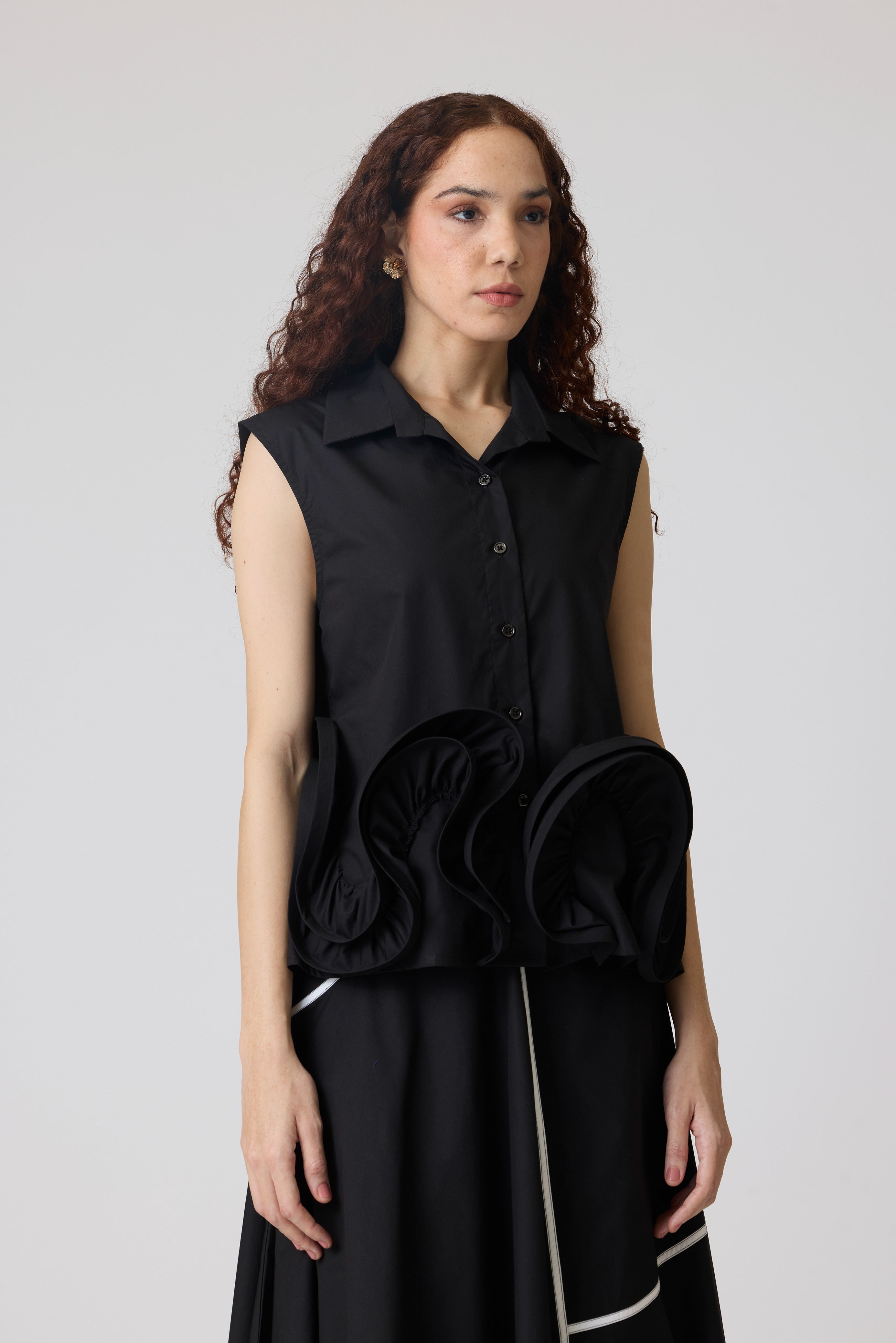 Oliana Sleeveless Shirt