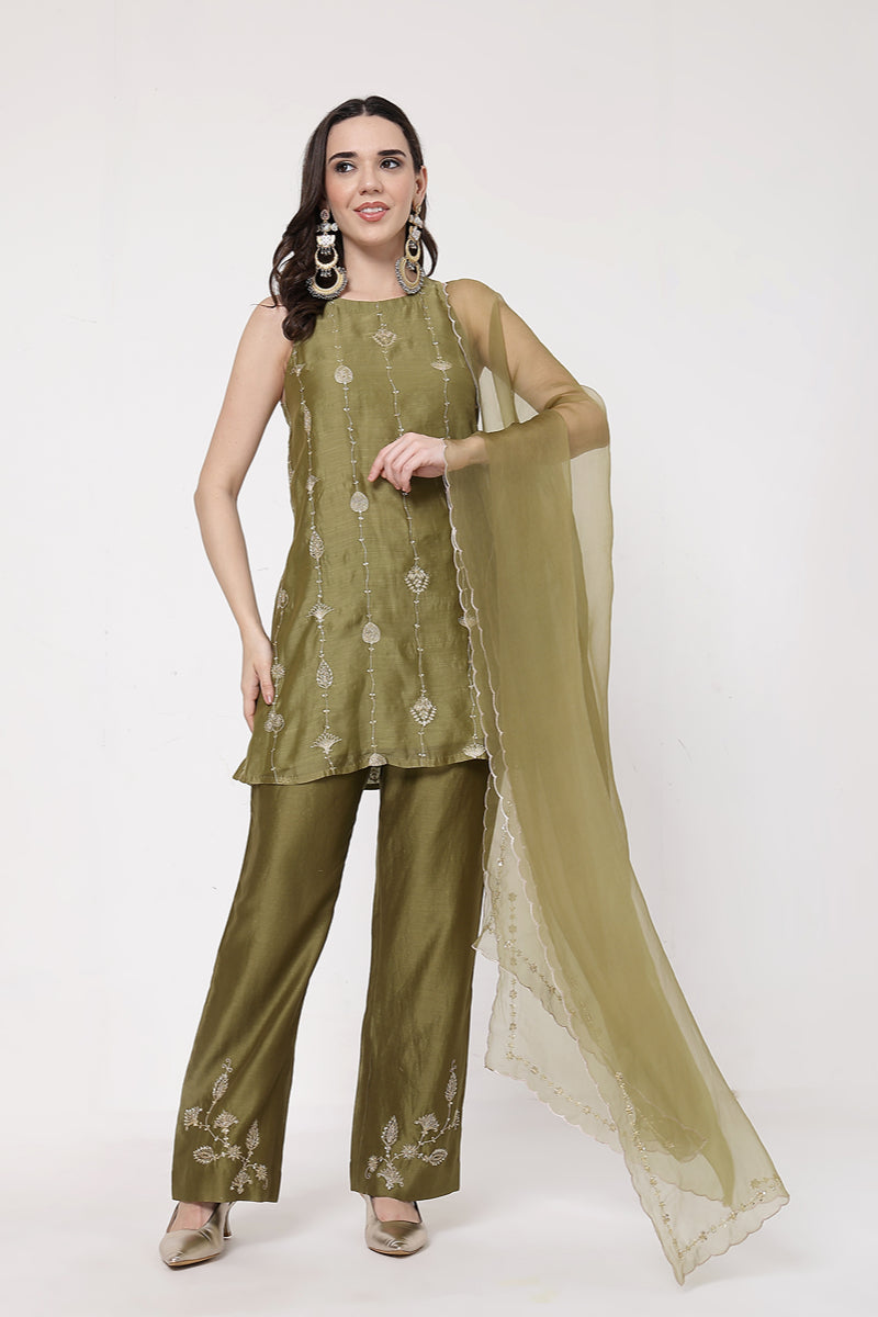 Olive A-line Set