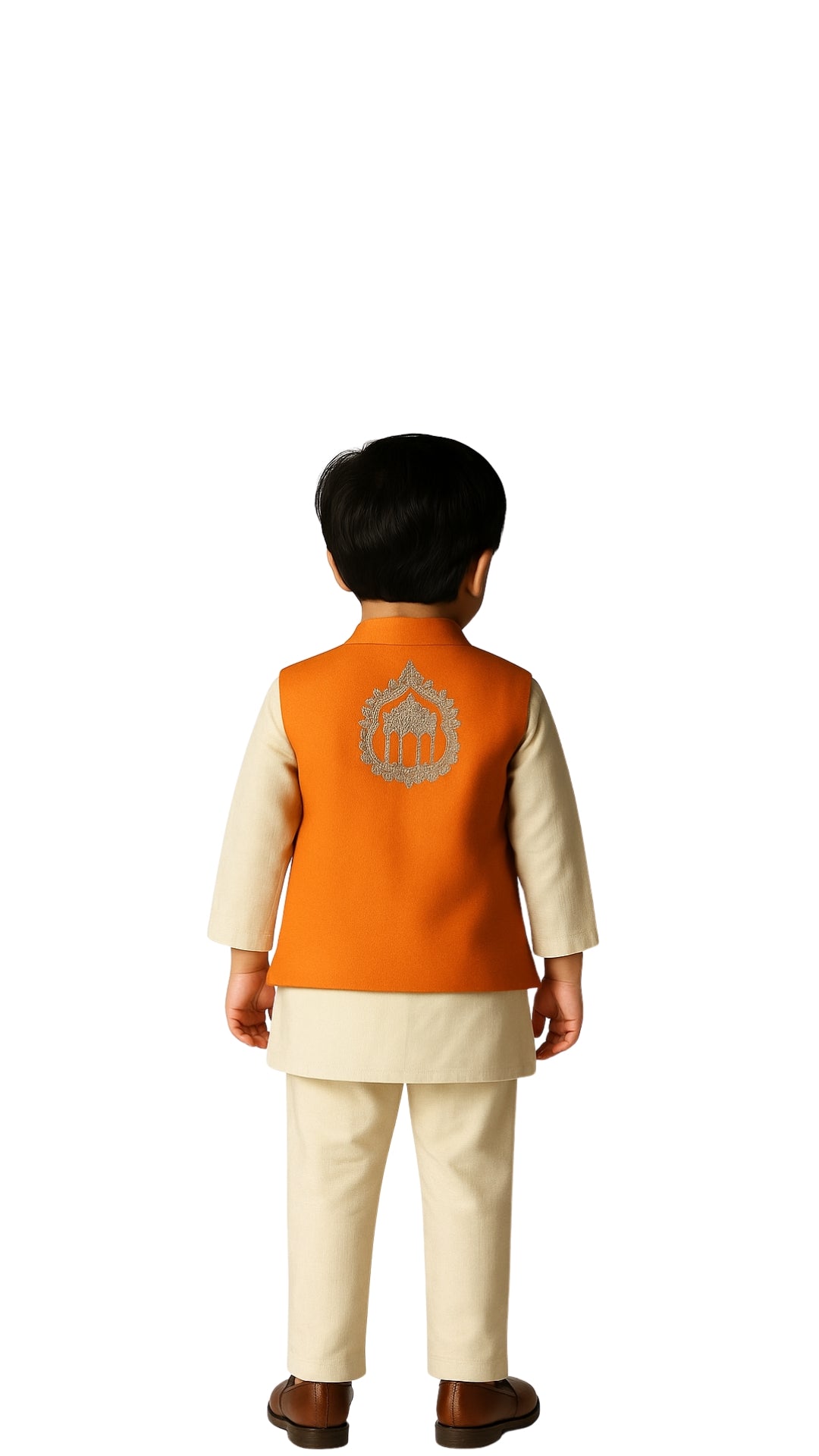 Tree House Ivory Nehru Jacket
