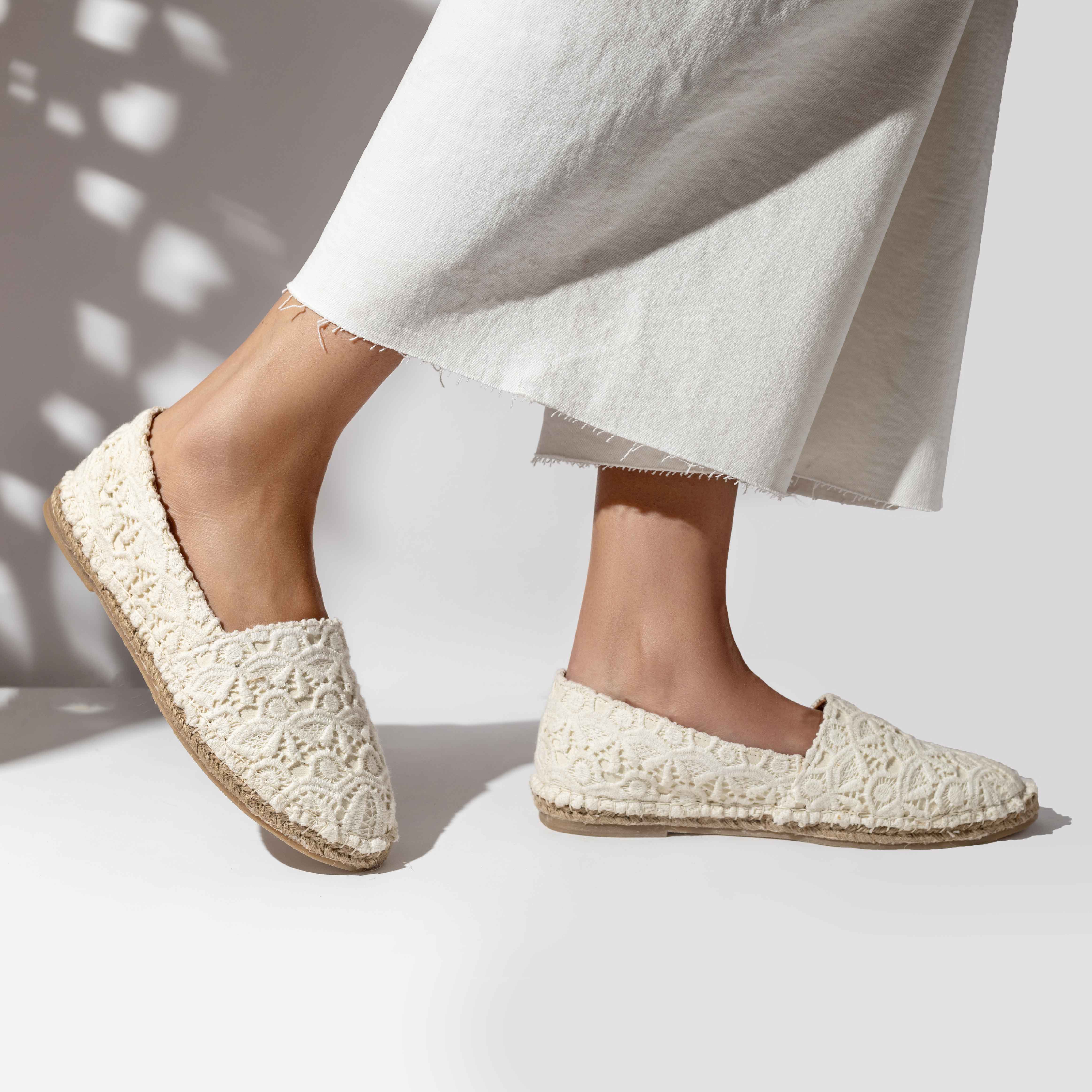 LAYLA ESPADRILLES WHITE