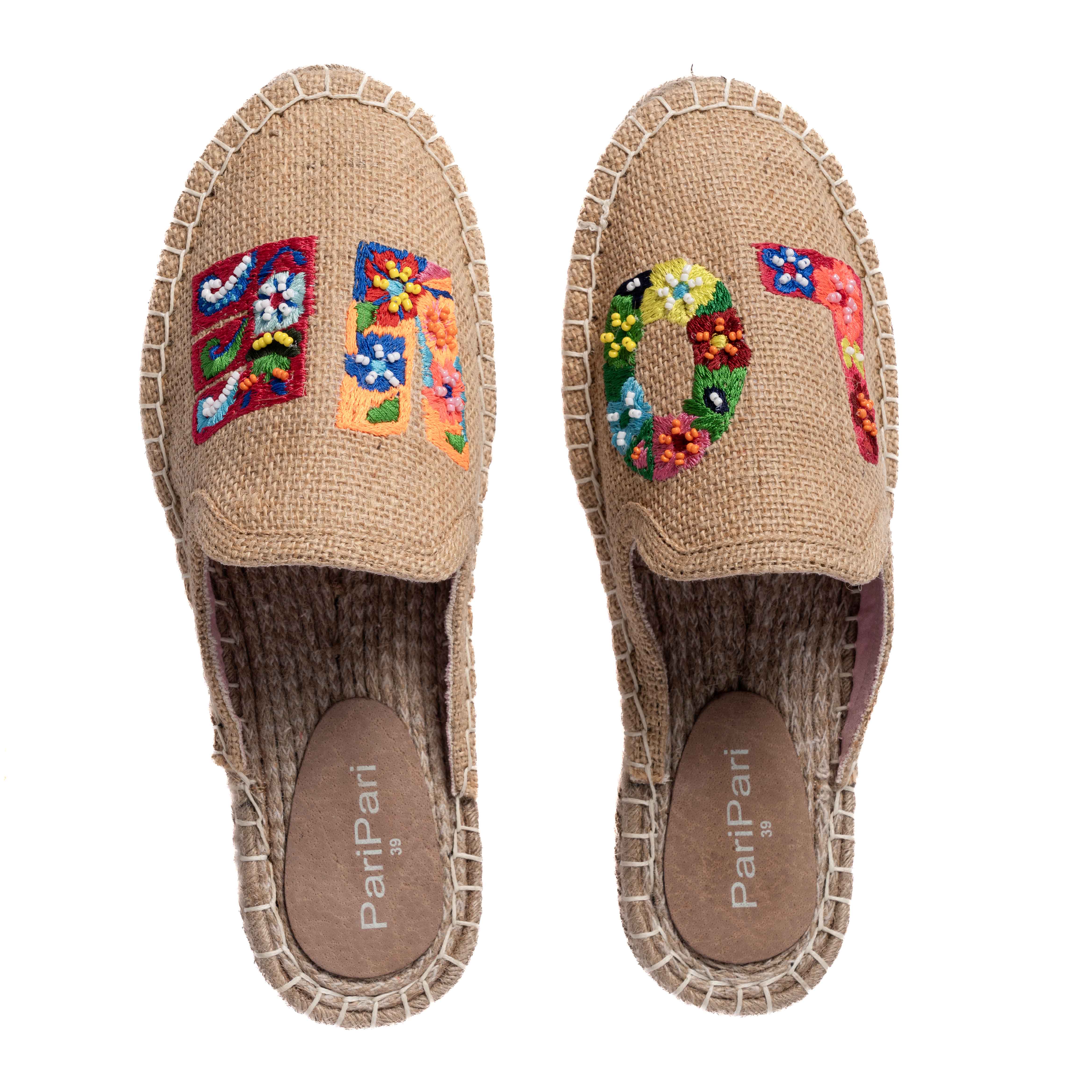 LOVE ESPADRILLES FLATS