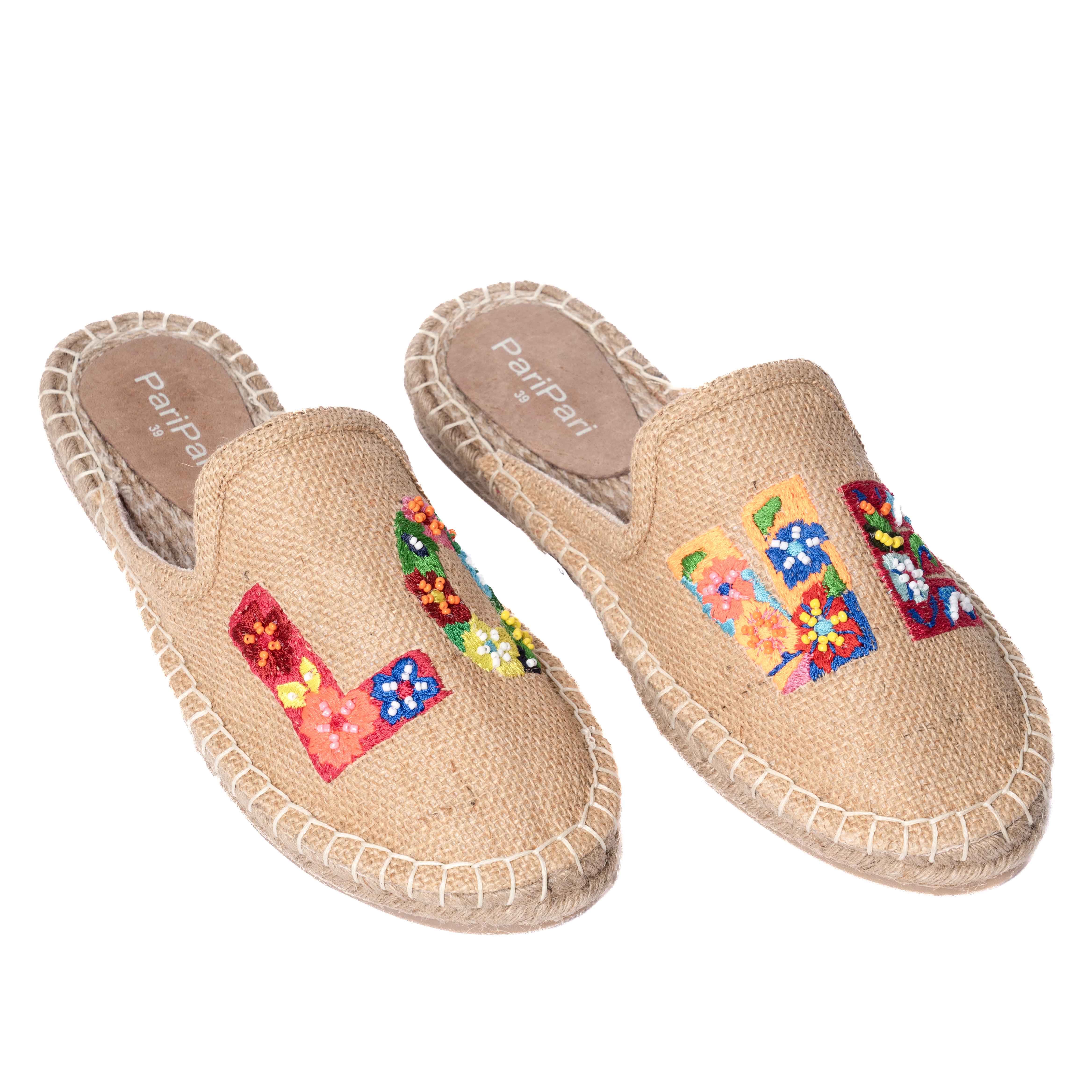 LOVE ESPADRILLES FLATS