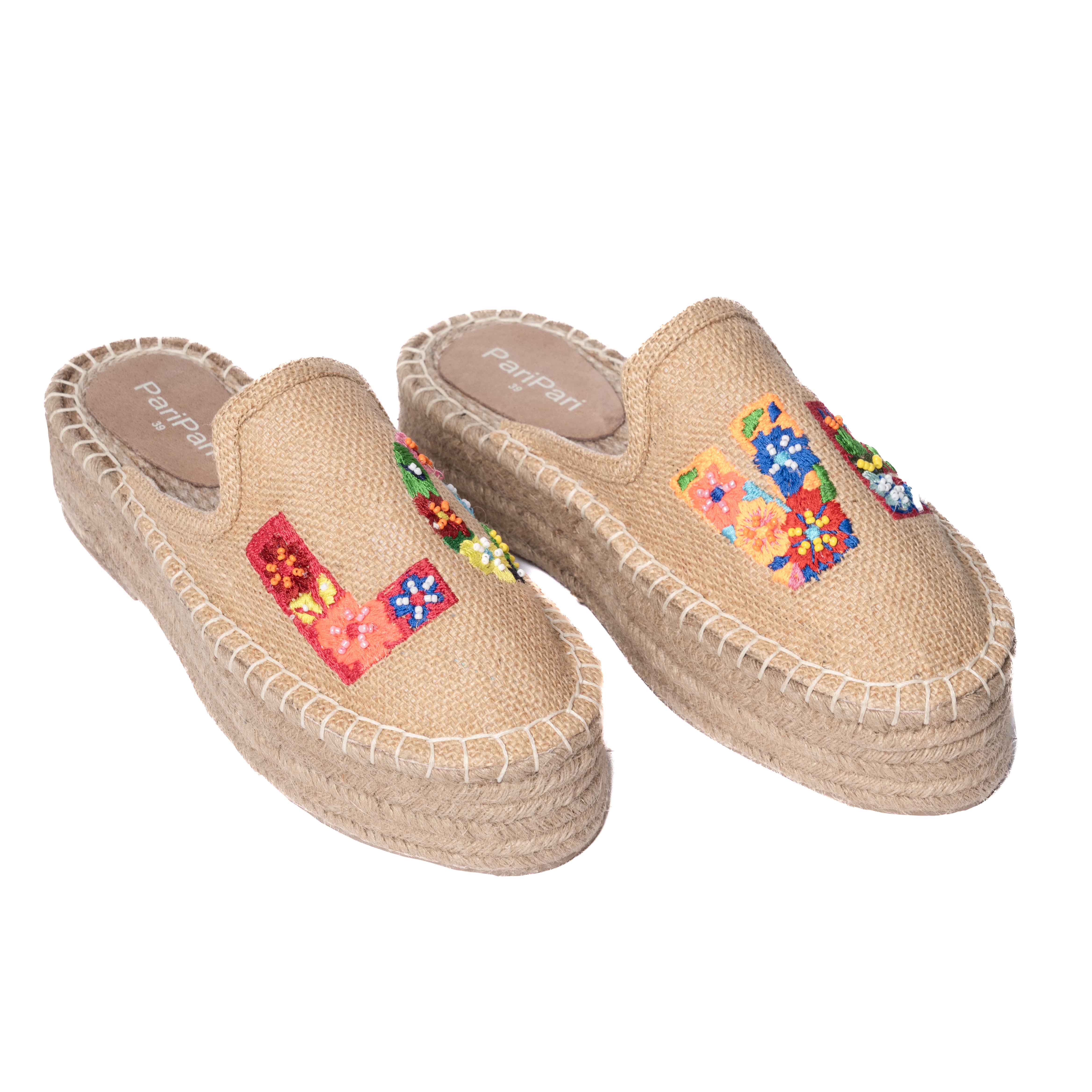 LOVE ESPADRILLES PLATFORM