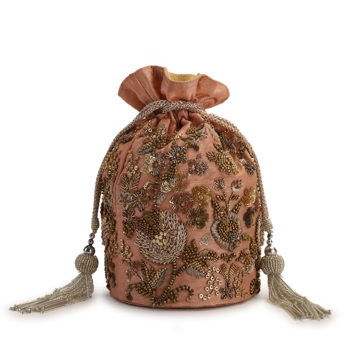Pancho Pink Potli Bag