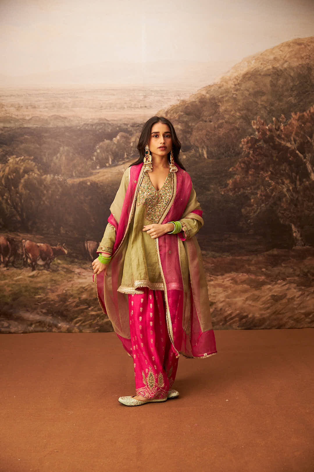 Kamalya Embroidered Kurta Set