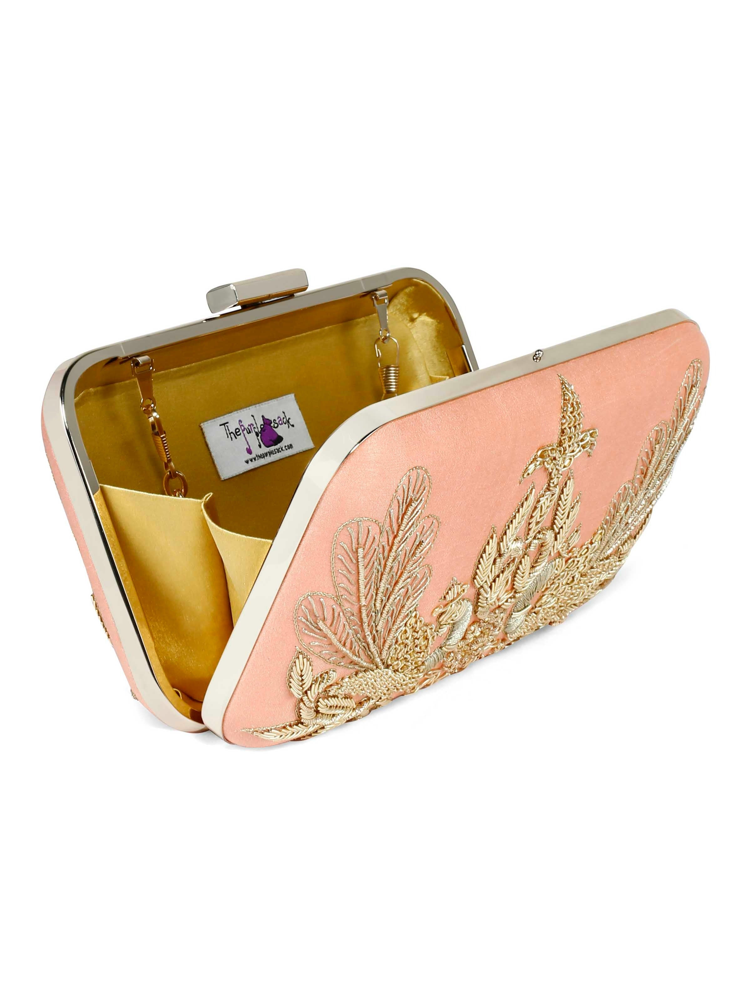 Peacock Peech Clutch
