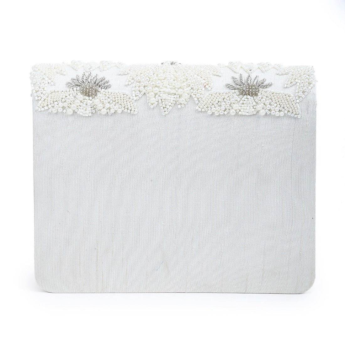 Pearl Floral Clutch