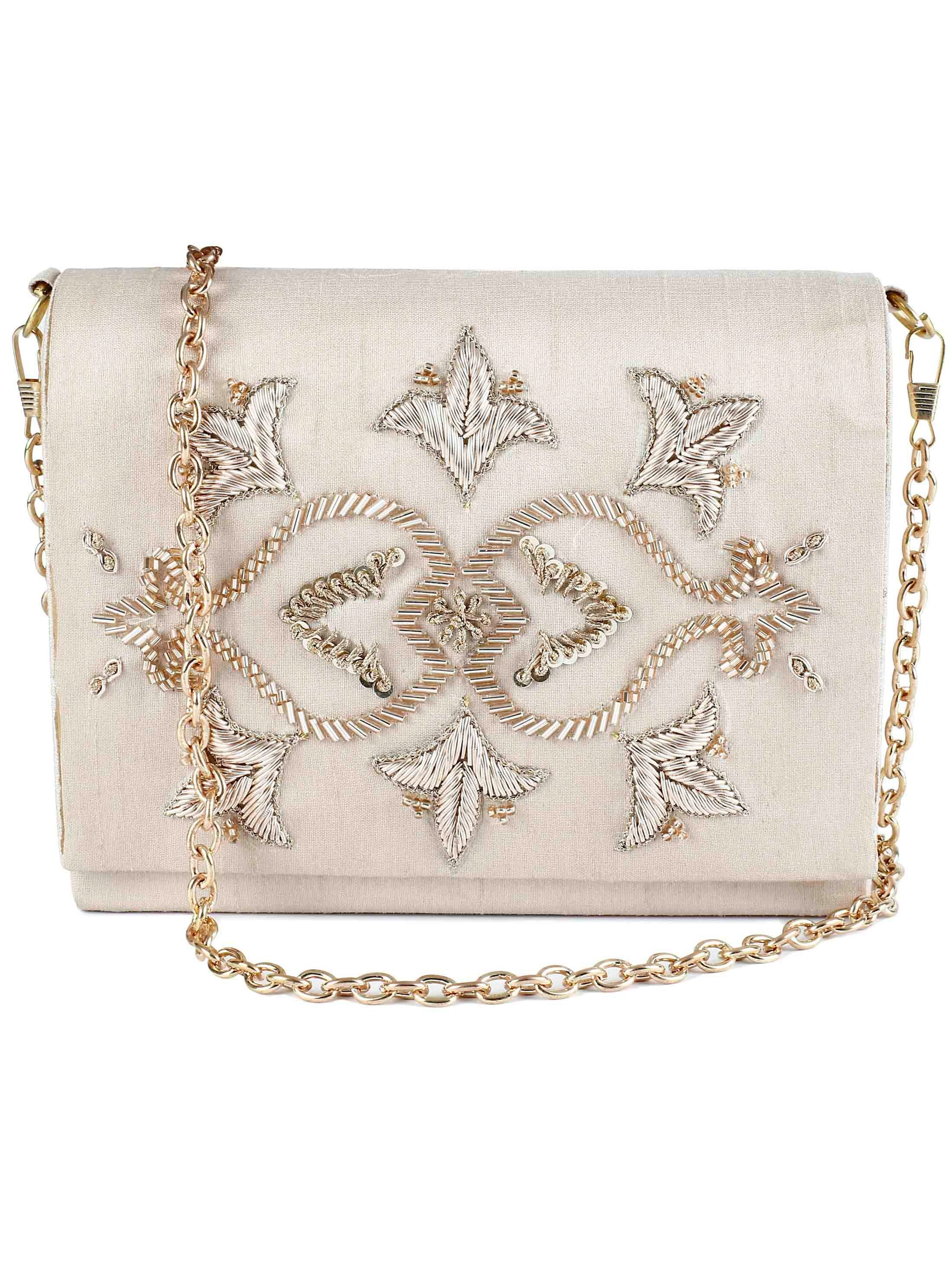 Peech Motif Clutch