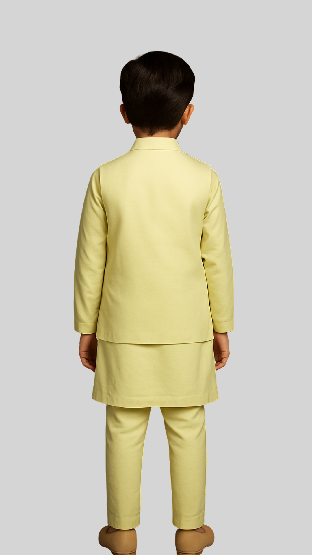 Vrindaavan Nehru Kurta Set with Jacket