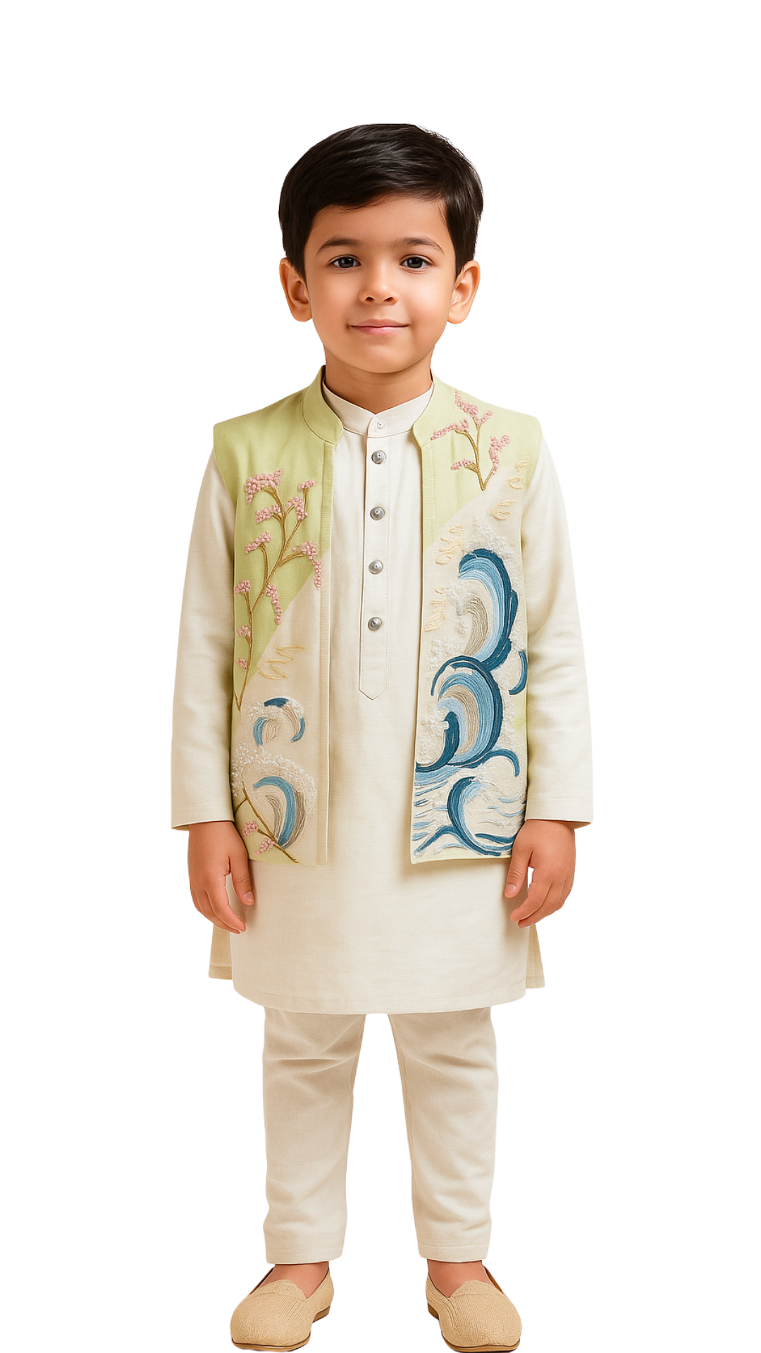 Varunesh Nehru Kurta Set with Jacket