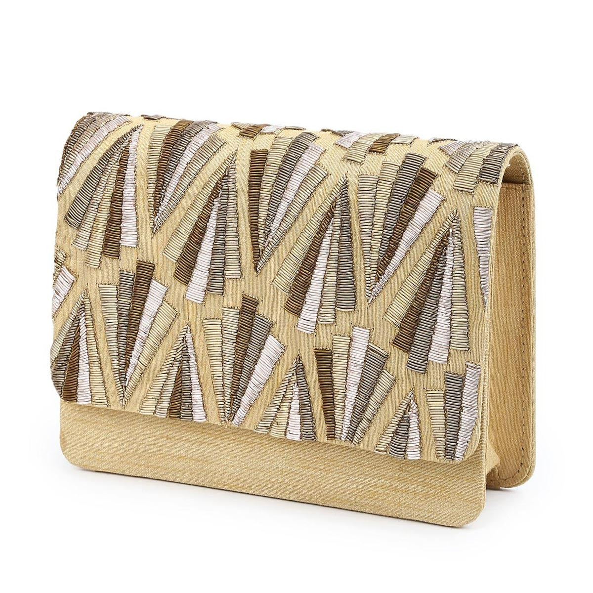 All Shades Of Gold Clutch